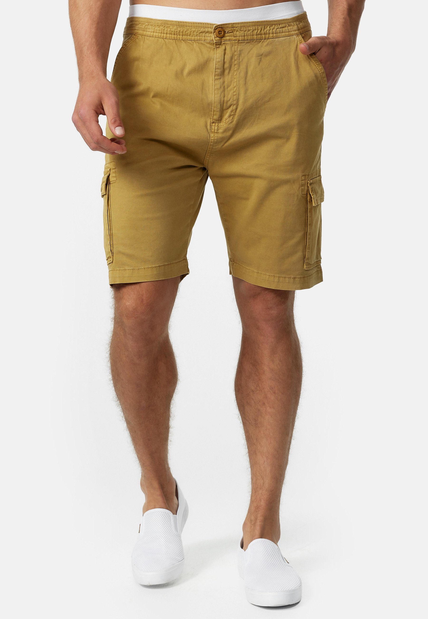 Indicode Cargoshorts Kinnaird Amber