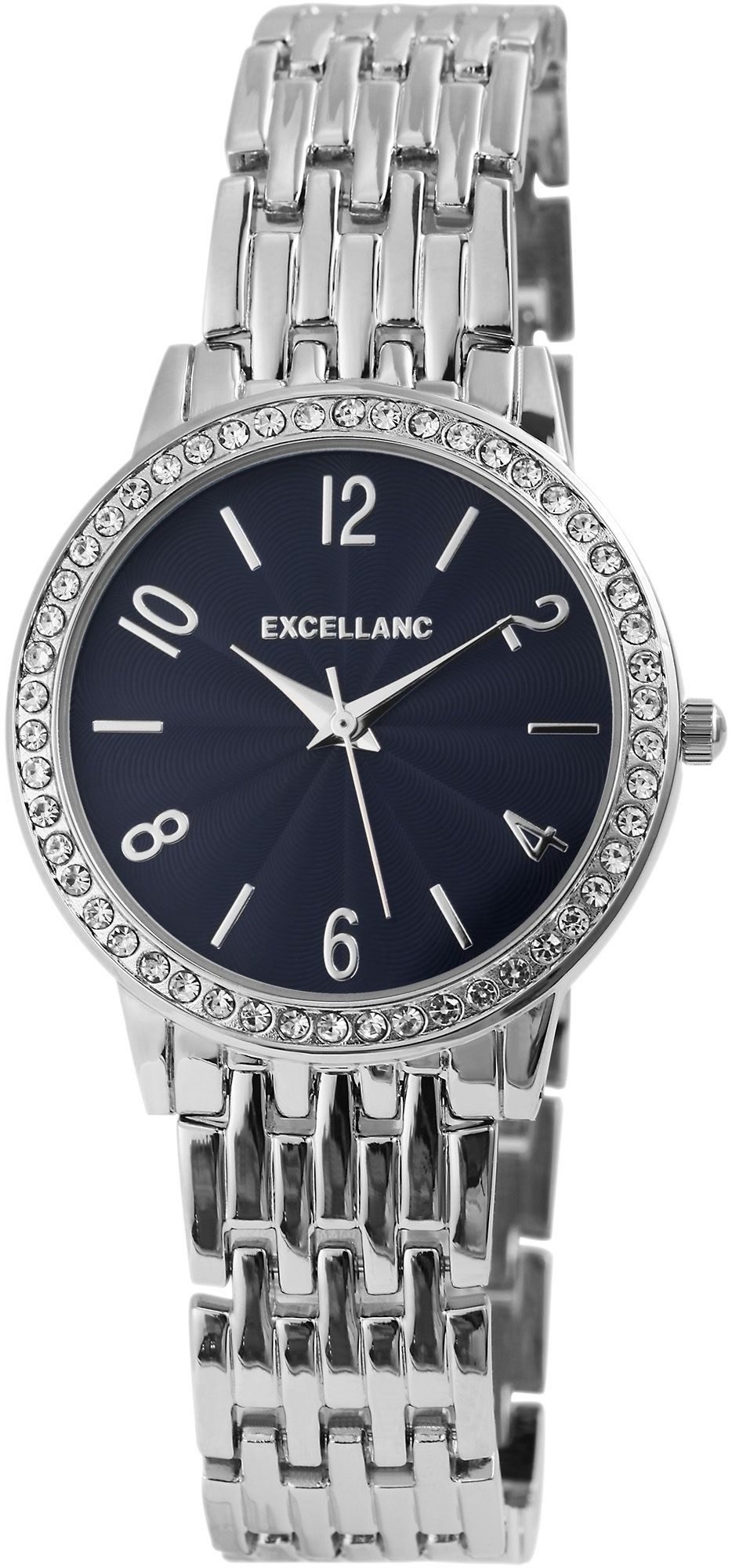 EXCELLANC Quarzuhr EX0328 Excellanc Damenuhr mit Metallband, Damenuhr Metal günstig online kaufen