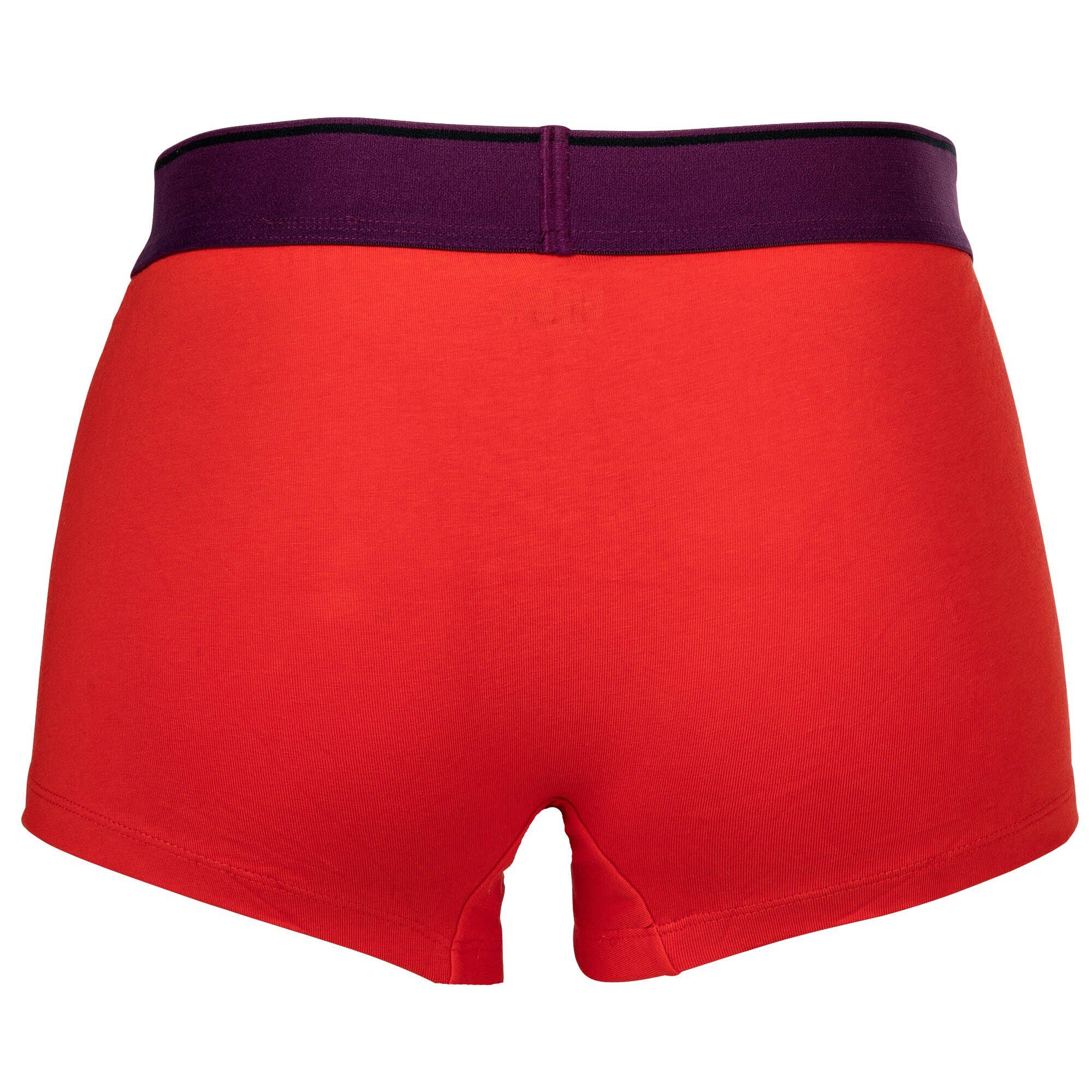 Boxershorts, - Diesel Pack Herren Schwarz/Gelb/Rot Boxer 3er