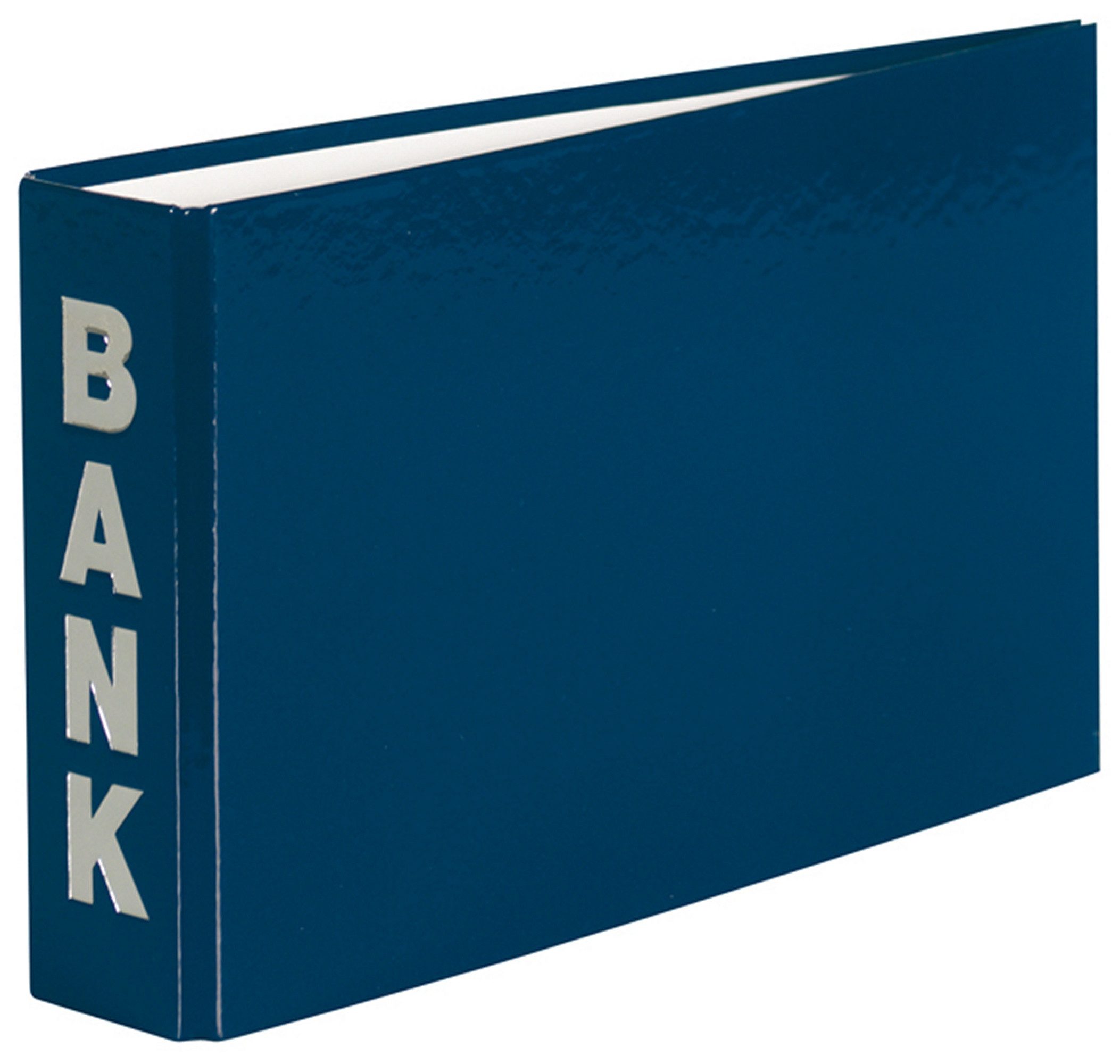 Bankordner Bankordner 140x250mm Ordner für Kontoauszüge blau