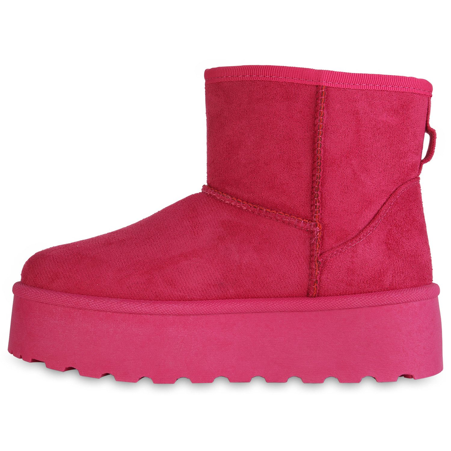 VAN HILL 840486 Plateaustiefelette Damen Warm günstig online kaufen