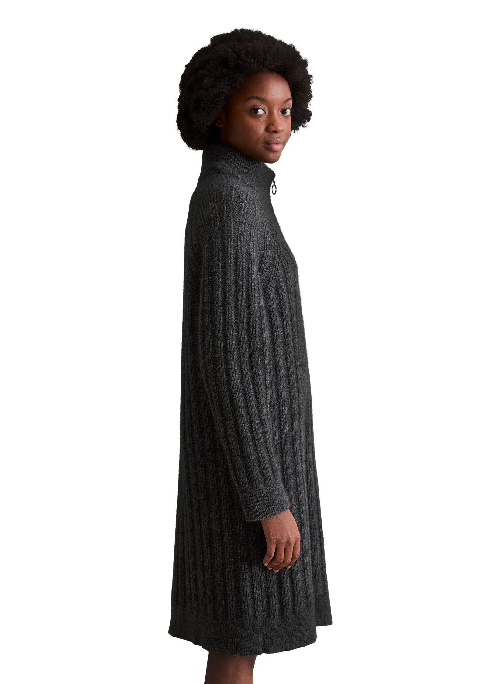 Marc O'Polo DENIM Strickkleid aus edlem Wolle-Alpakawolle-Mix