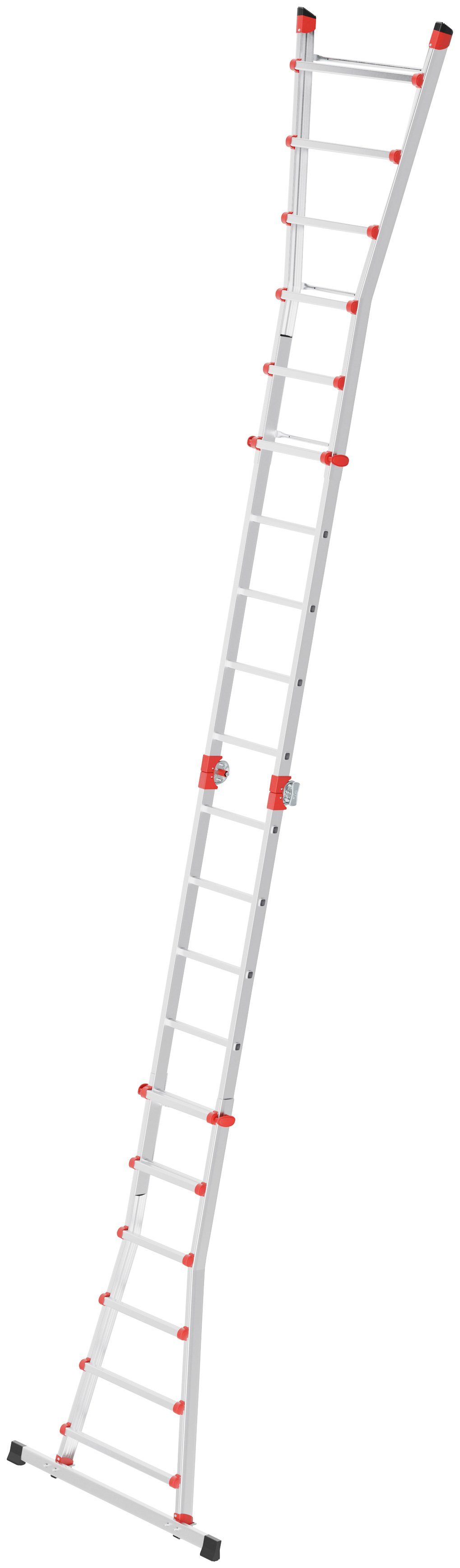 Hailo Vielzweckleiter M80, Aluminium, 4x3 Sprossen günstig online kaufen