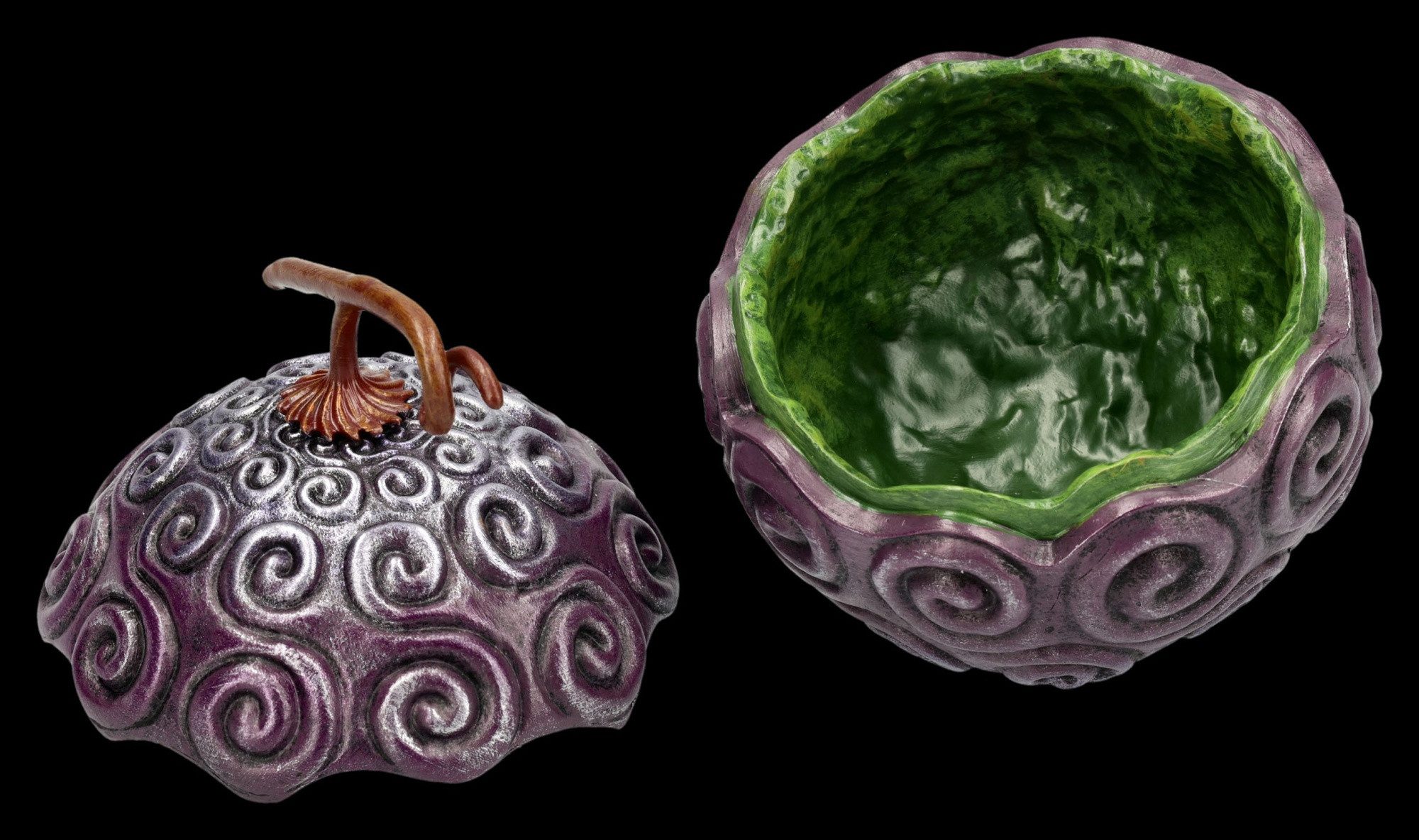 Figuren Shop GmbH Dekoobjekt One Piece Schatulle – Devil Fruit Box Sammlerfigur Anime 12.5 cm Deko