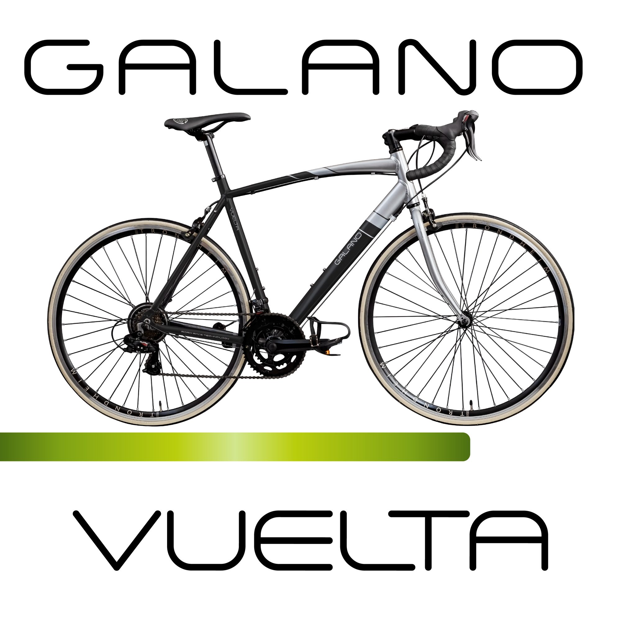 Galano Rennrad Vuelta STI, 14 Gang, Kettenschaltung, 28 Zoll für Damen und Herren 150 - 195 cm Fahrrad Road Bike Fitnessrad