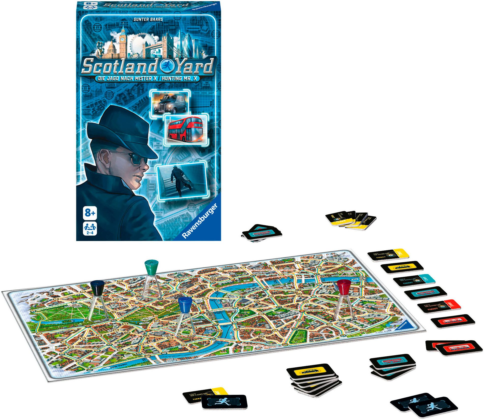 Ravensburger Spiel Scotland Yard, Made in Europe