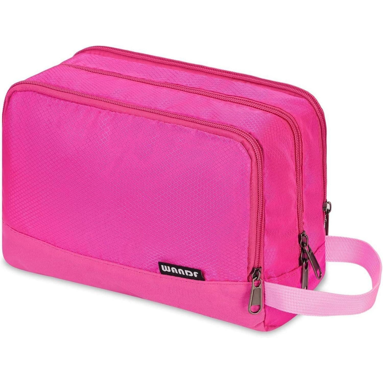 Kulturbeutel Kulturbeutel Herren Damen Reise Kosmetiktasche A-pures Rosa