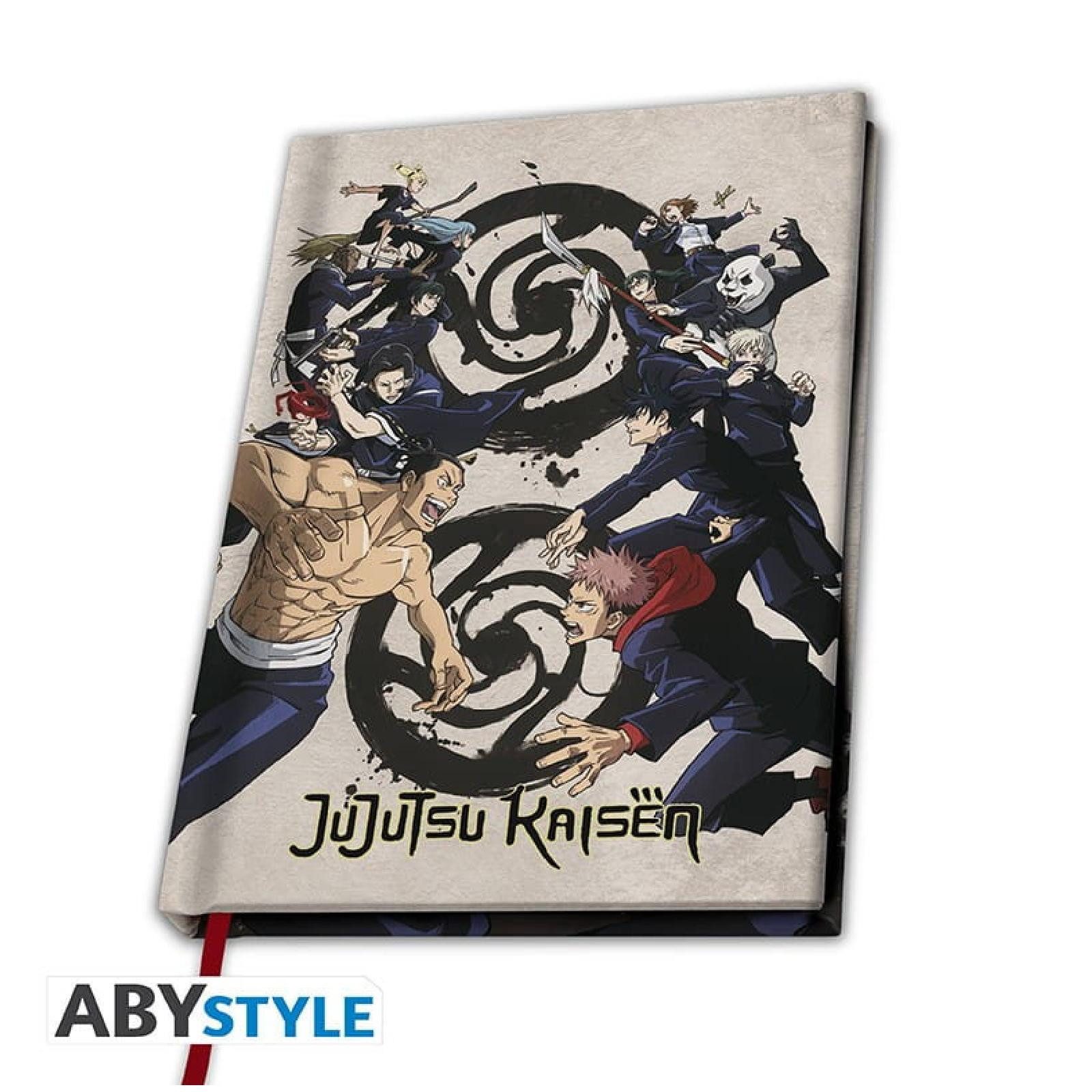 ABYstyle Notizblock JUJUTSU KAISEN - A5 Notebook - Tokyo vs Kyoto