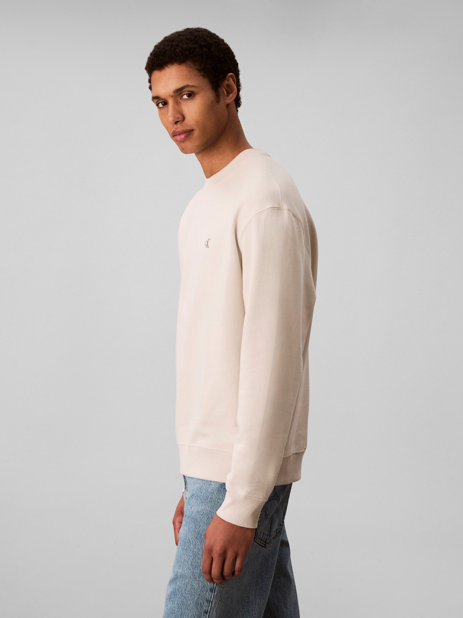 Calvin Klein Jeans Sweatshirt regular fit, Rundhalsausschnitt günstig online kaufen