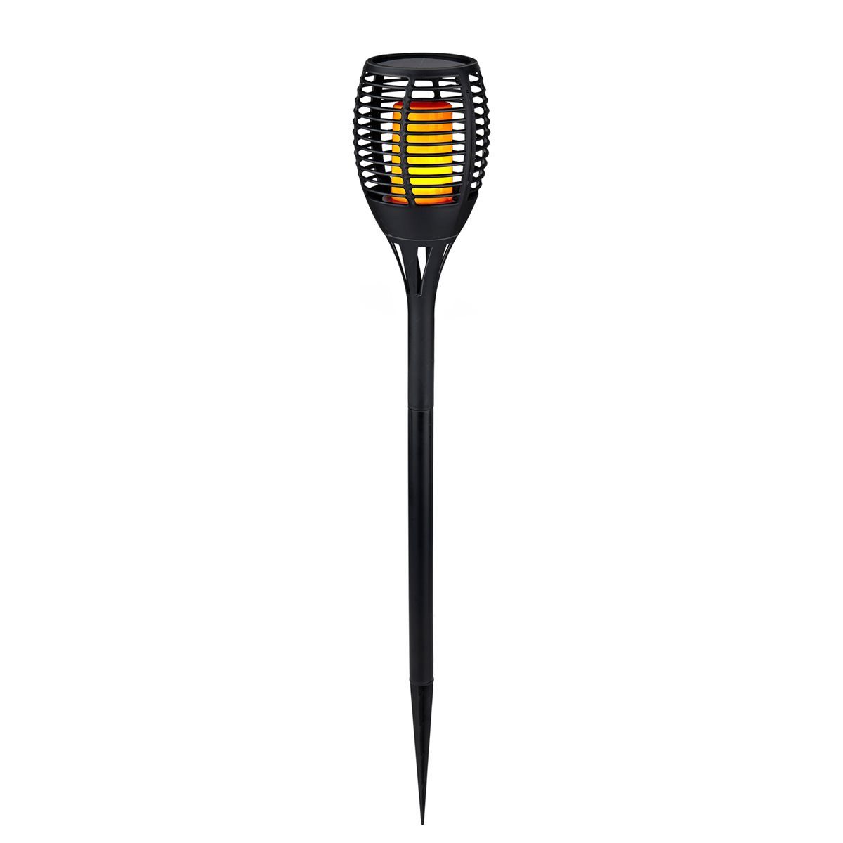Grundig Gartenleuchte Grundig Solar Gartenfackel 72cm