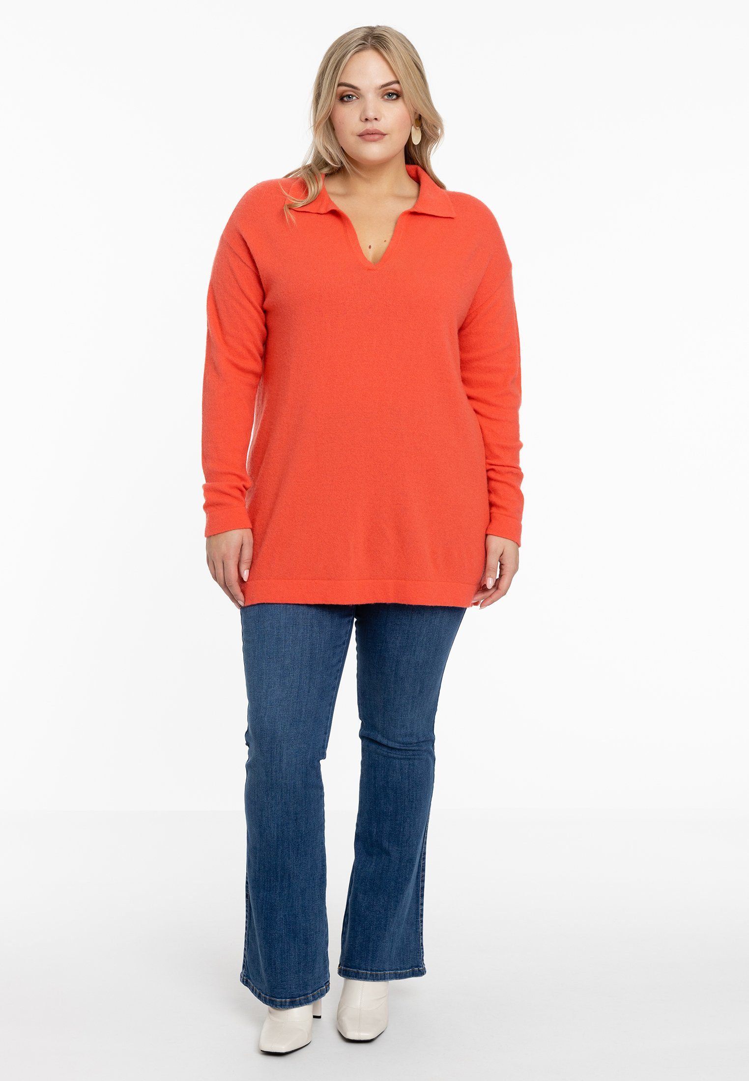 YOEK Longpullover Damen Pullover Große Größen günstig online kaufen