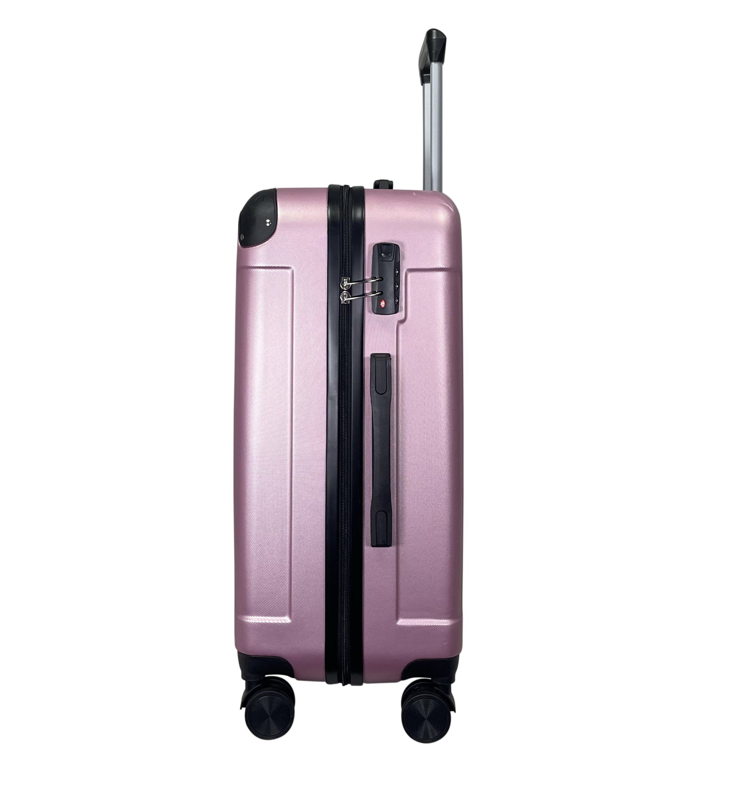MTB Koffer Koffer Reisekoffer ABS Trolley 4 Zwillingsrollen M/L/XL oder Set – Bild 4 von 5