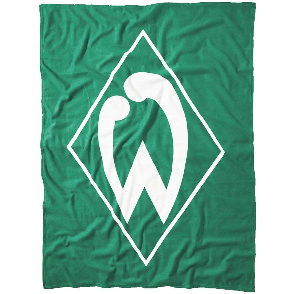 Werder Bremen Kunstfaserbettdecke SV Werder Bremen Fleecedecke Raute