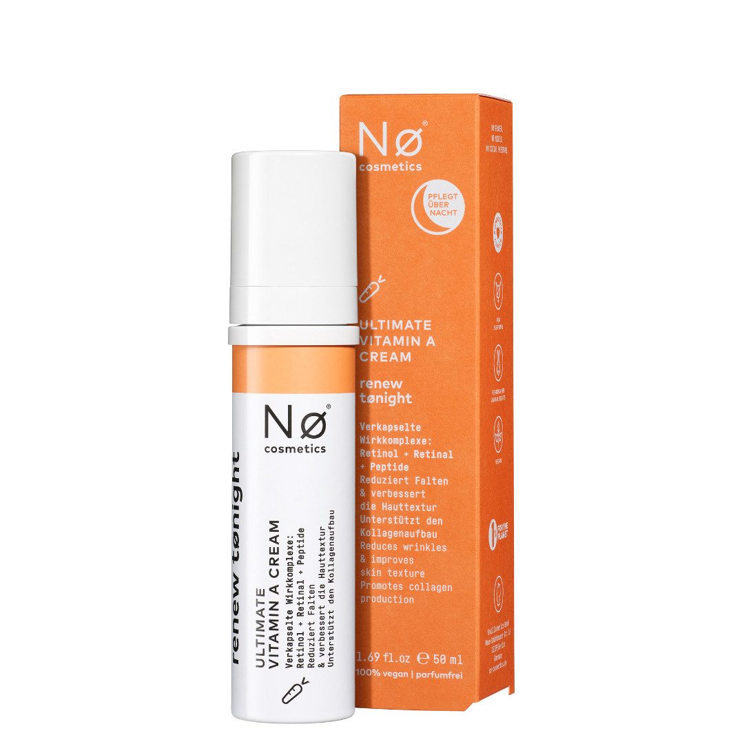 NO Cosmetics Nachtcreme Renew Tonight Ultimate Vitamin A Cream 50 ml