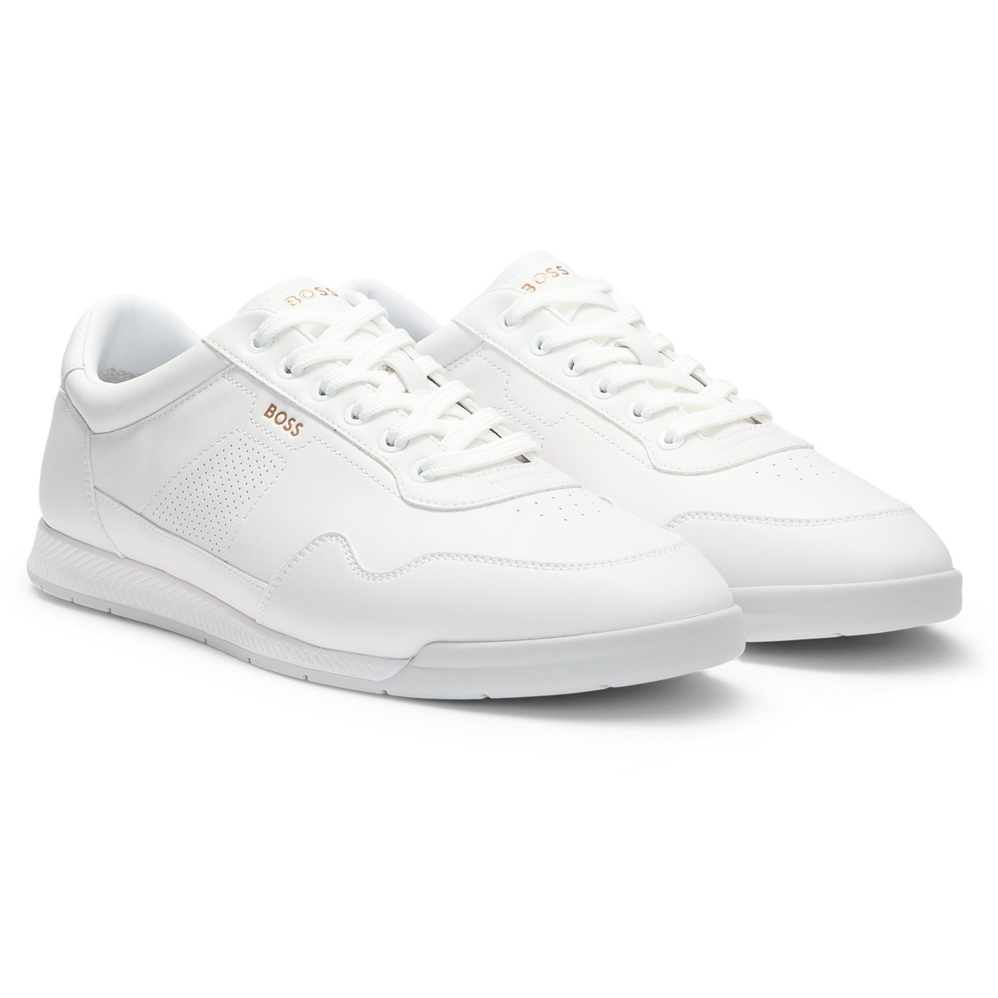 BOSS Herren Sneaker Leder Nitan ltpf Sneaker günstig online kaufen