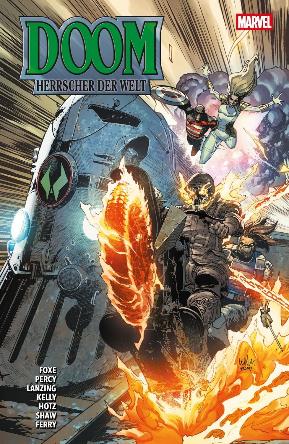 Comic Doom: Herrscher der Welt Sonderband Bd. 2 Derek Landy, Steve Foxe, Joao M. P. Lemos, Luca Maresca, Benjamin Percy