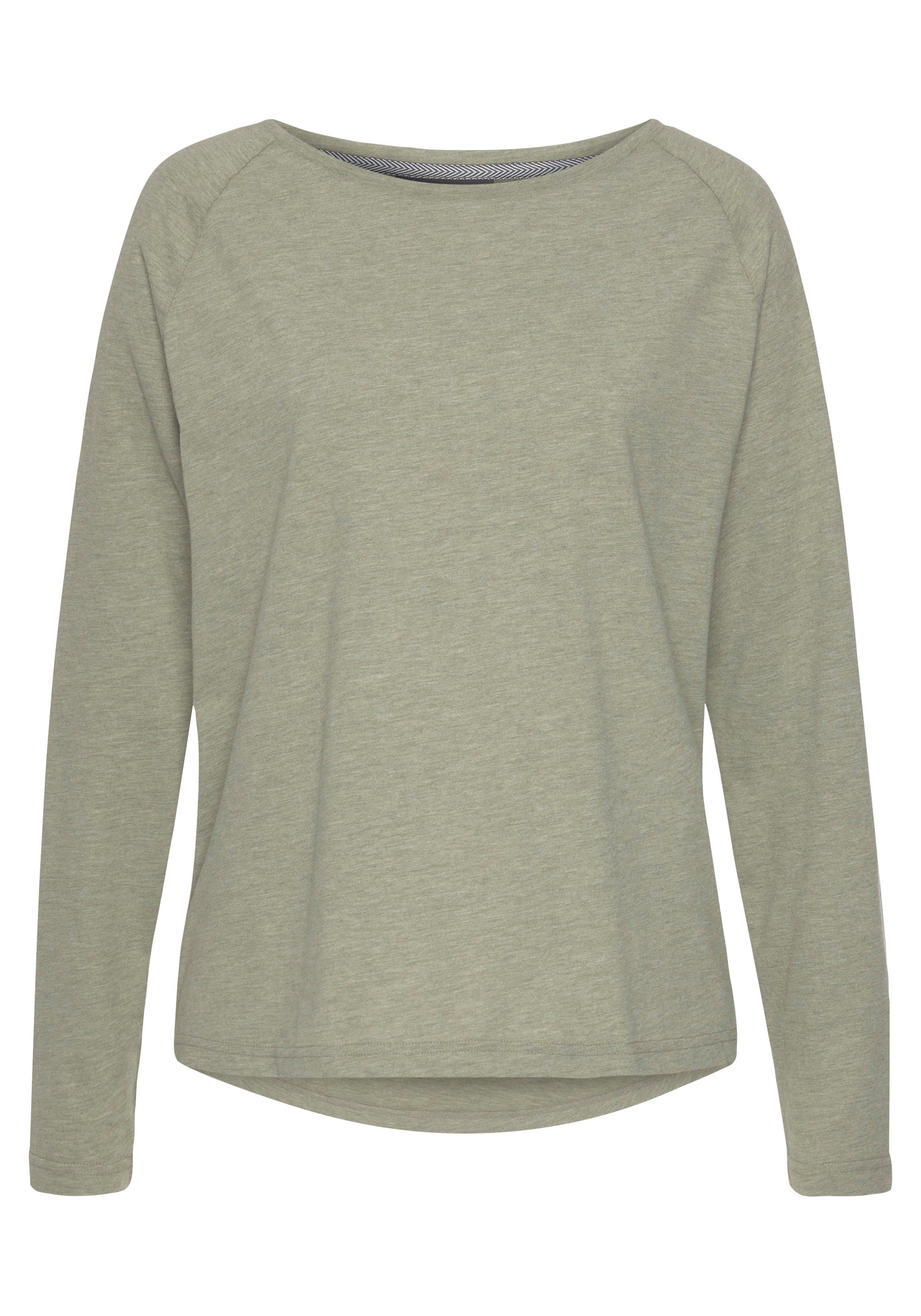 Elbsand Longsleeve Tira mit Logodruck hinten, Langarmshirt, sportlich-casual – Bild 2 von 5