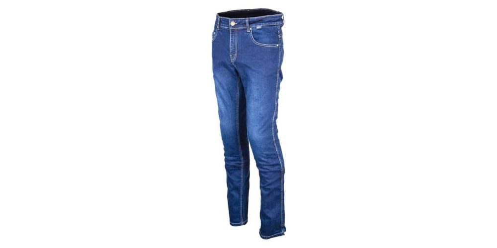 gms Motorradhose GMS Cobra Motorradjeans Knieprotektoren enthalten
