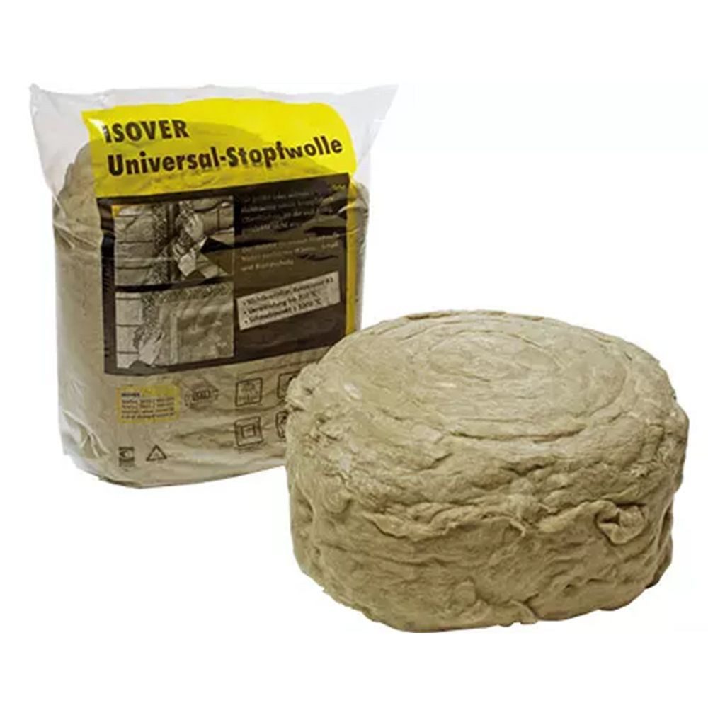 Isover Dampfsperrklebeband Isover Universal-Stopfwolle aus Steinwolle 25 Ltr. Verwendung bis 70