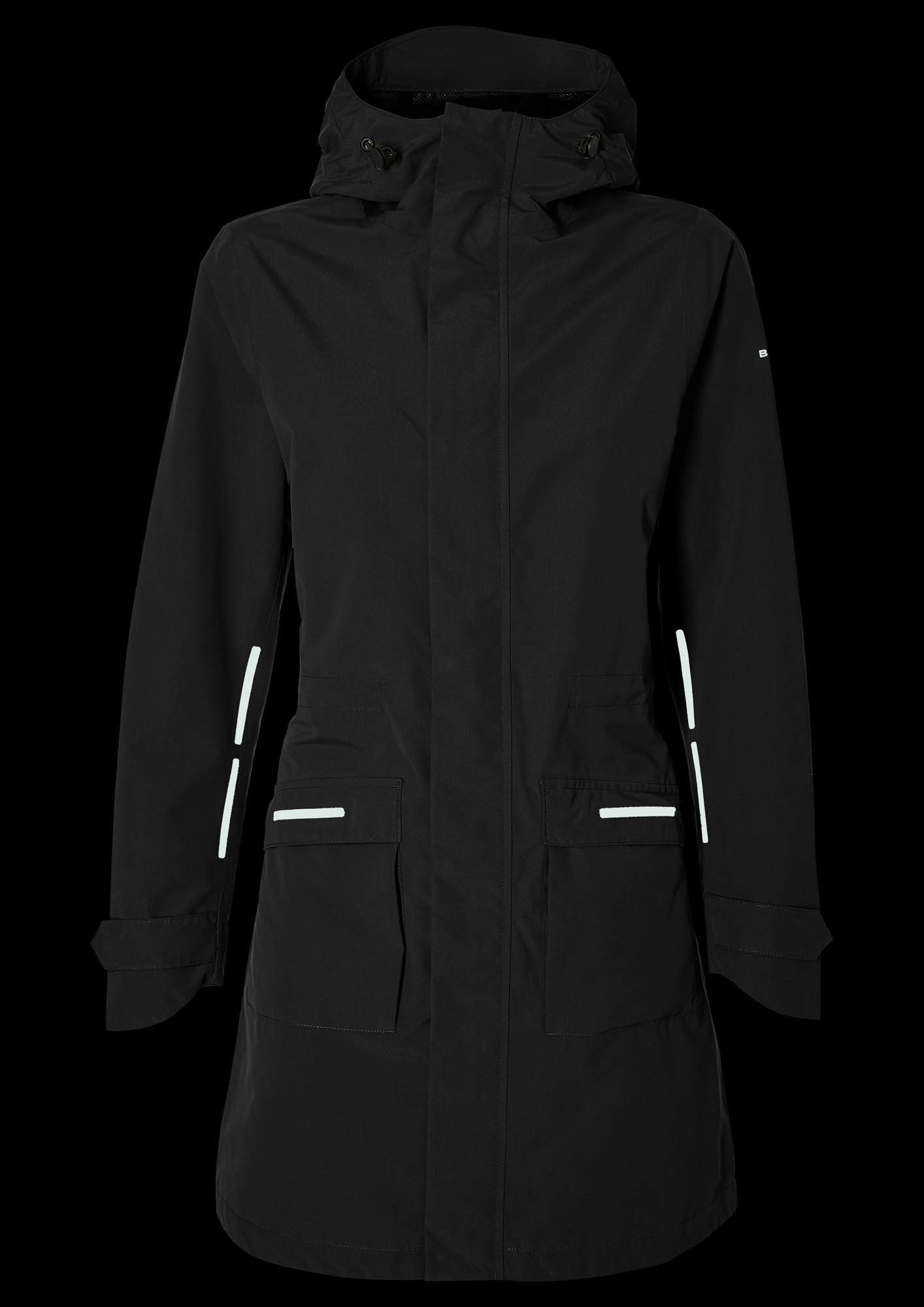 Basil Fahrradjacke Fahrrad Regenparka Mosse
