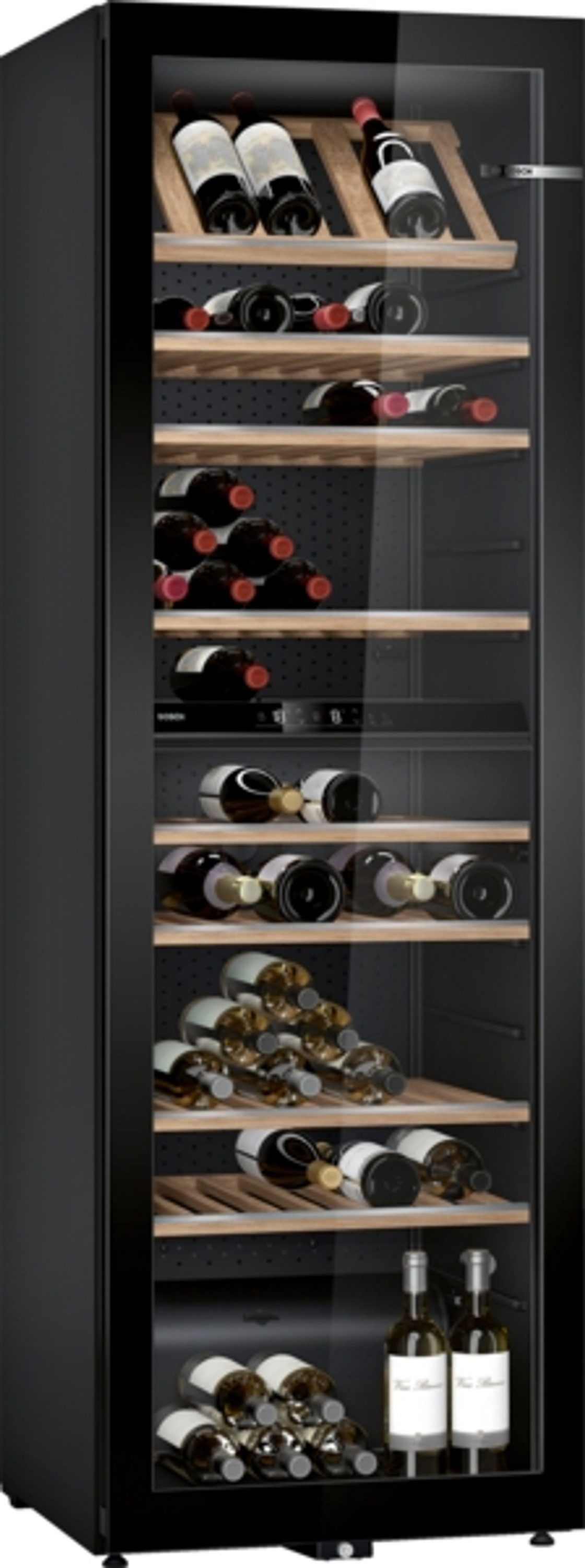 BOSCH Weinkühlschrank KWK36ABGA,Zwei Temperaturbereiche, LED-Beleuchtung