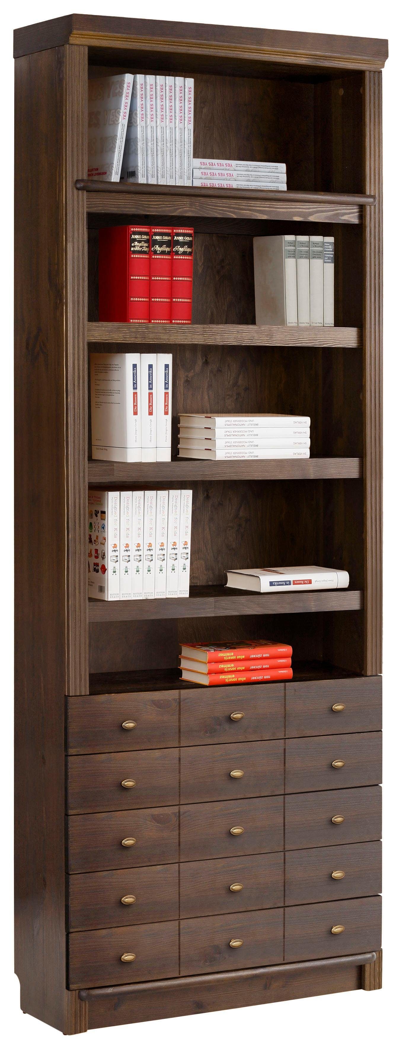 Home affaire Bücherregal Soeren, aus massiver günstig online kaufen
