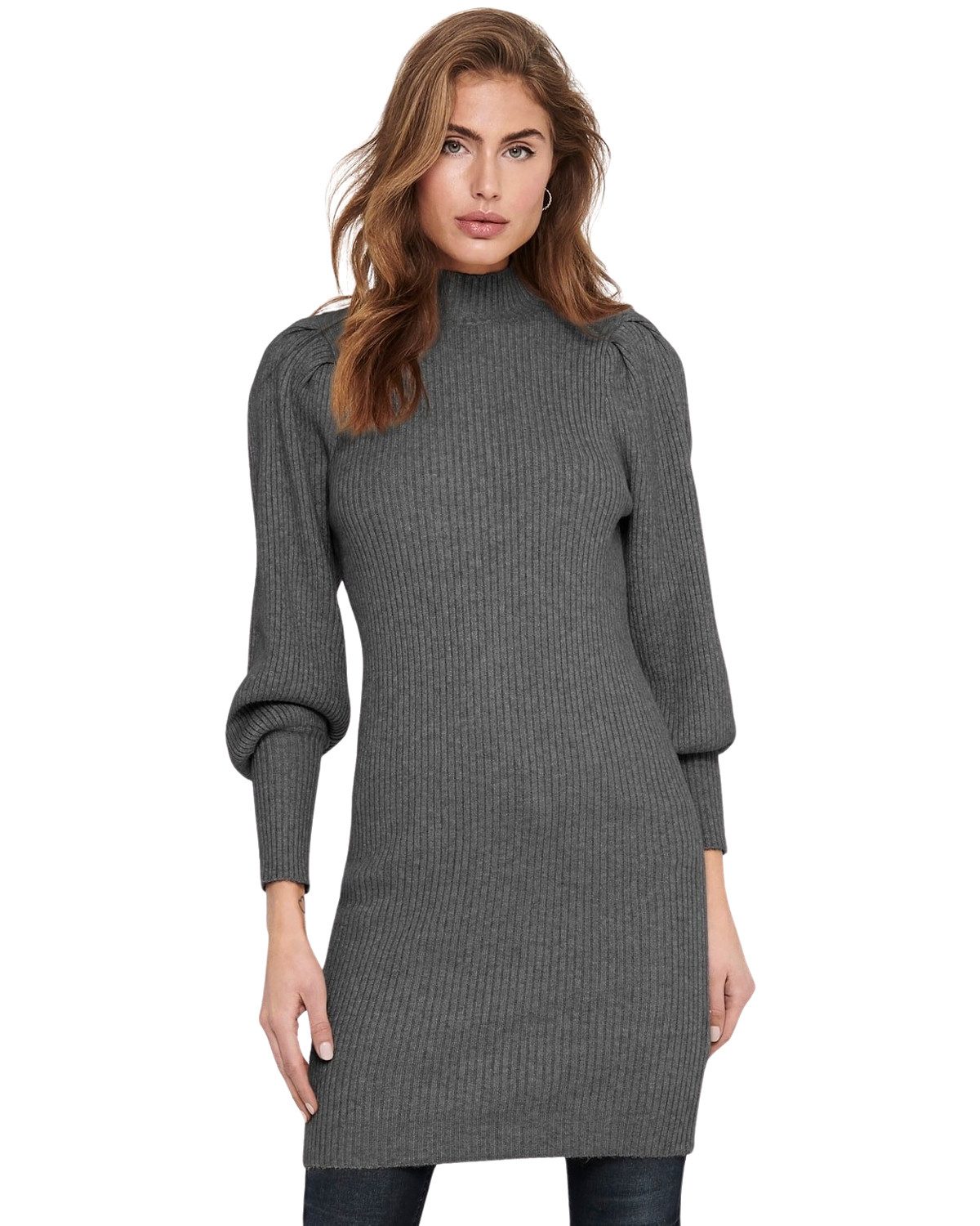 ONLY Strickkleid langarm Basic Kleid günstig online kaufen