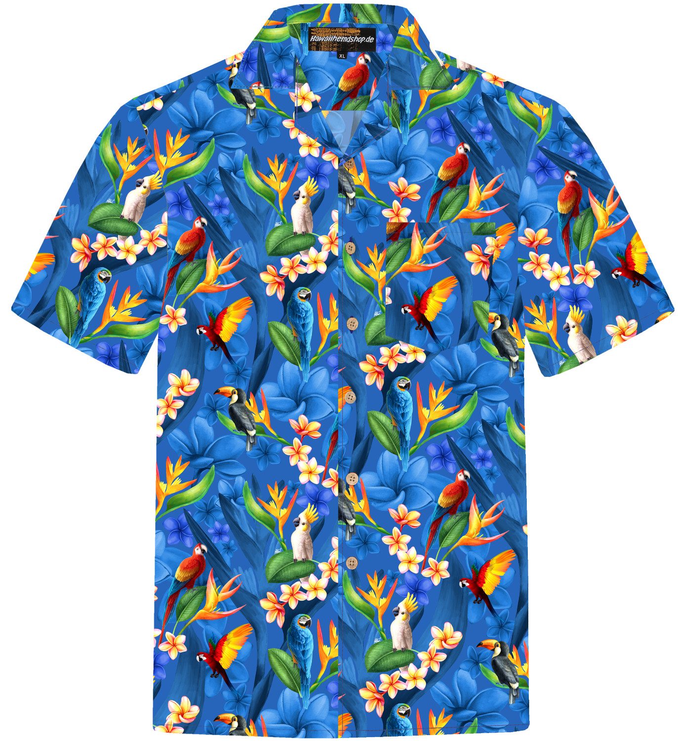 Hawaiihemdshop.de Hawaiihemd Hawaii Hemd Herren Baumwolle günstig online kaufen