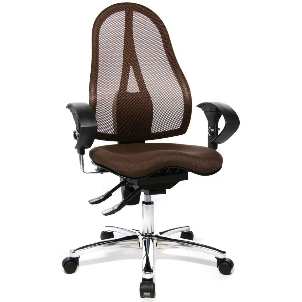 TOPSTAR Drehstuhl Bürodrehstuhl Sitness 15 dunkelbraun