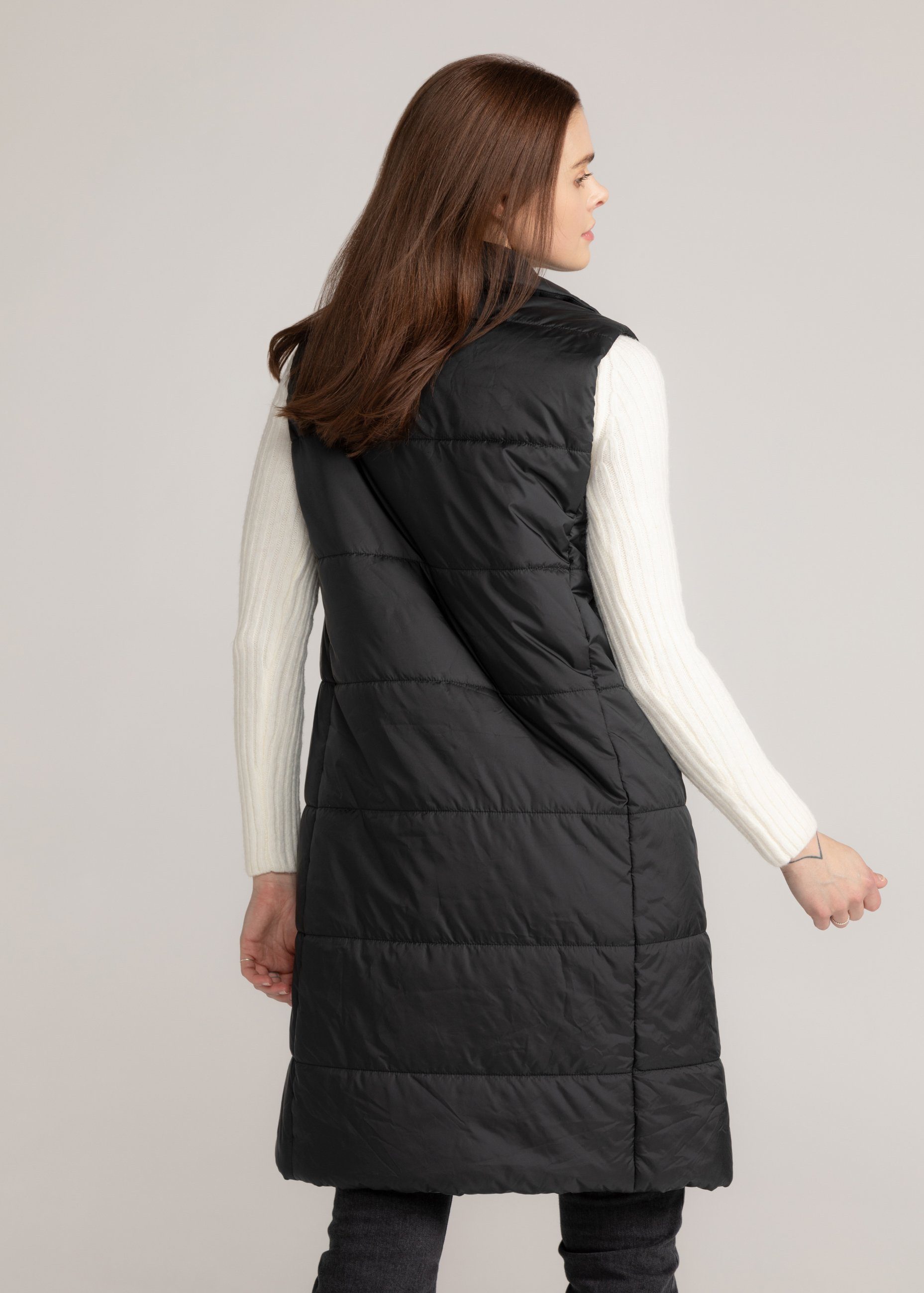 Manisa Steppjacke Zerodownweste mit Kragen