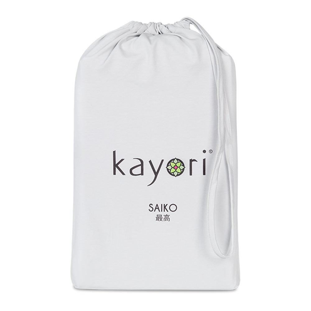 Kayori Spannbettlaken Saiko, Jersey-Elasthan, Gummizug: rundum, günstig online kaufen