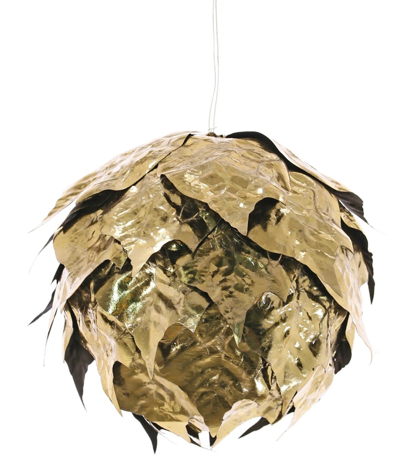 Kunstpflanze Kunst Ilex Kugel NAMAKA, Gold, Ø15cm Ilex, artplants, Höhe 15.0 cm