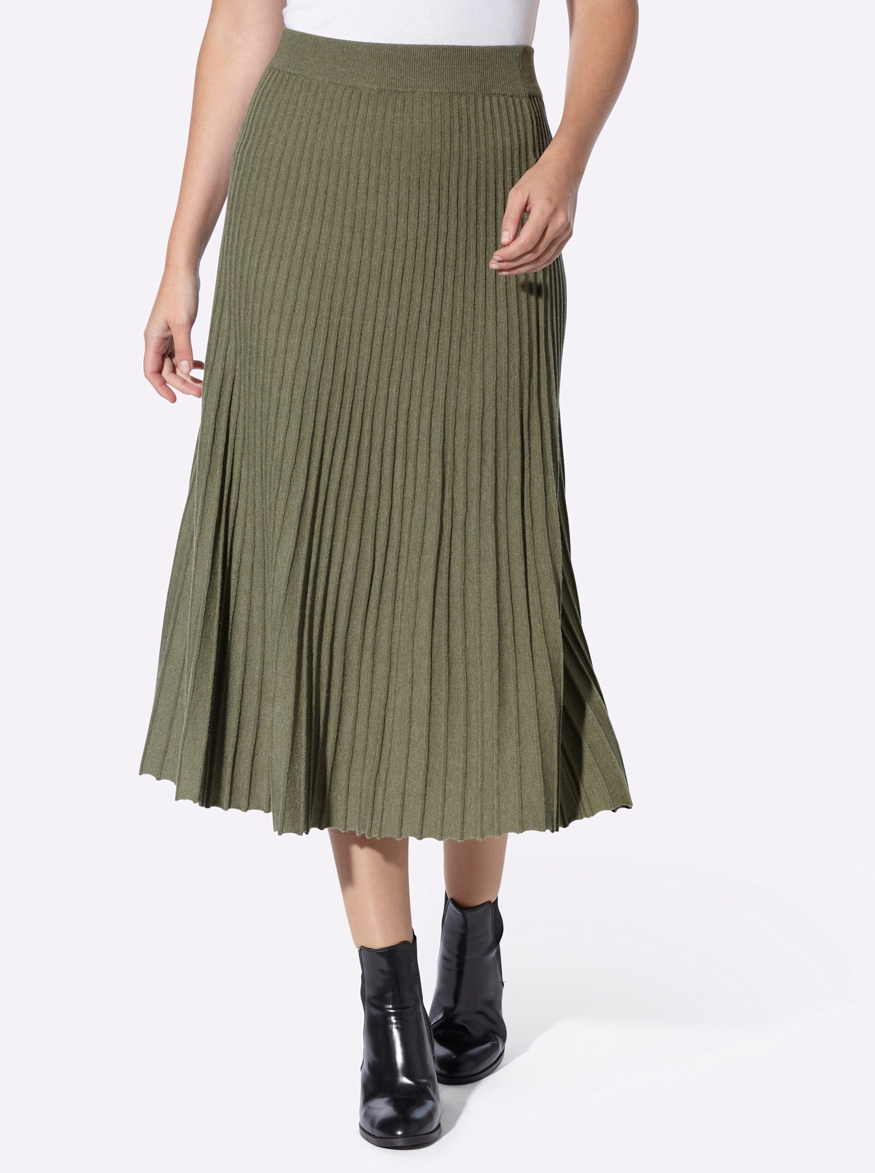 heine Strickrock Strickrock Länge ca. 84 cm