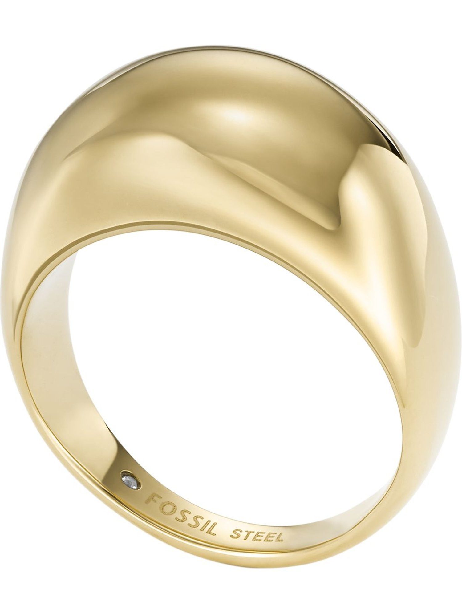 Fossil Fingerring Fossil Damen-Damenring Edelstahl