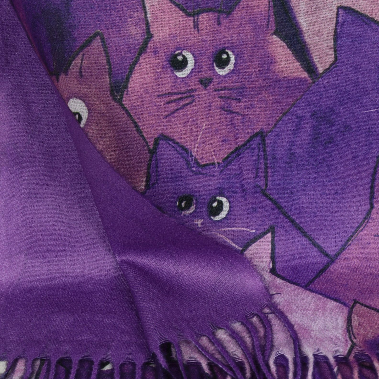 ZEBRO Modeschal Schal Cat günstig online kaufen