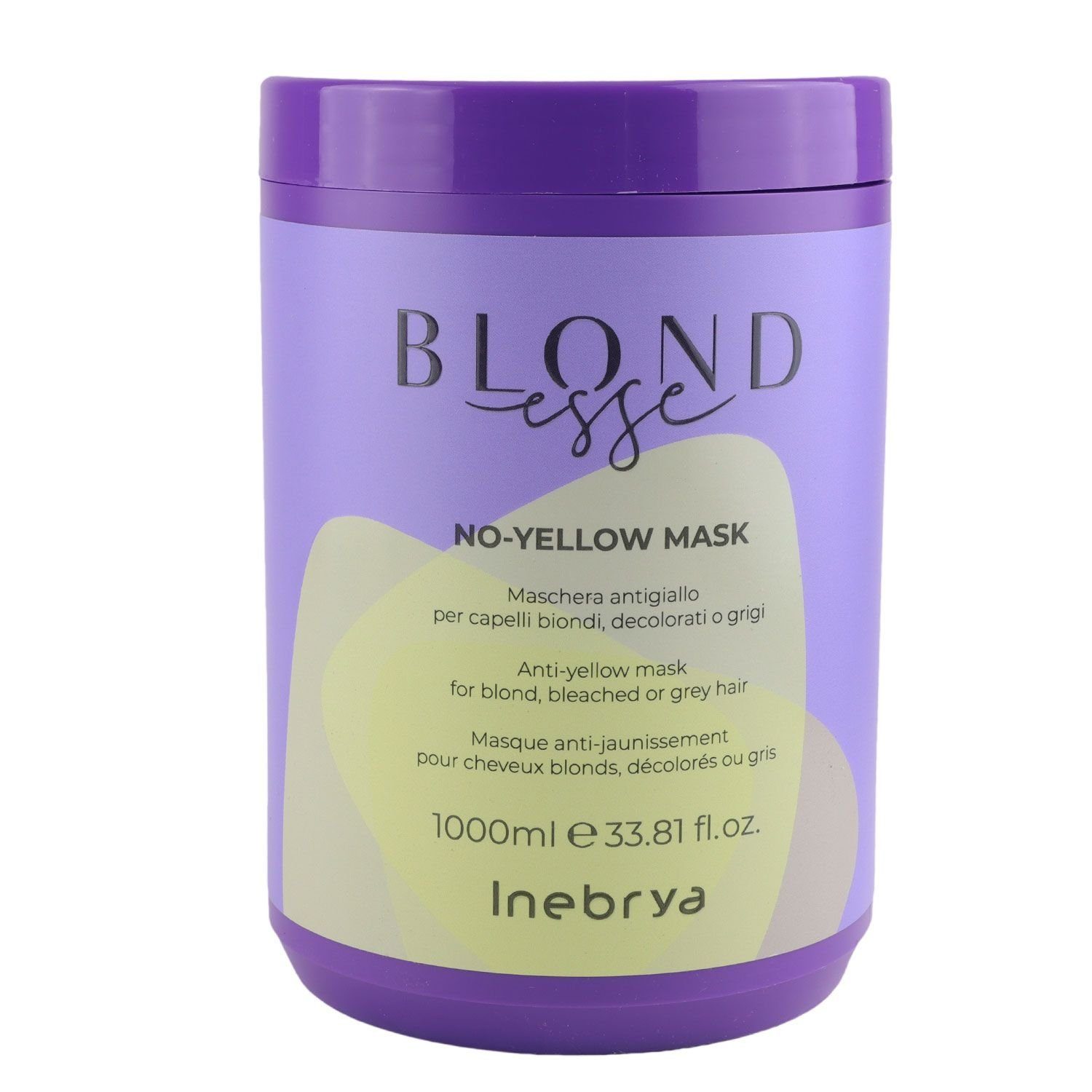 Inebrya Haarspülung No Yellow Mask 1000 ml | Spülungen