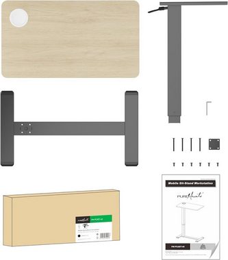 PureMounts PureMounts Mobiler Beistell-Tisch höhenverstellbar, Höhenverstellbarke Beamer-Deckenhalterung