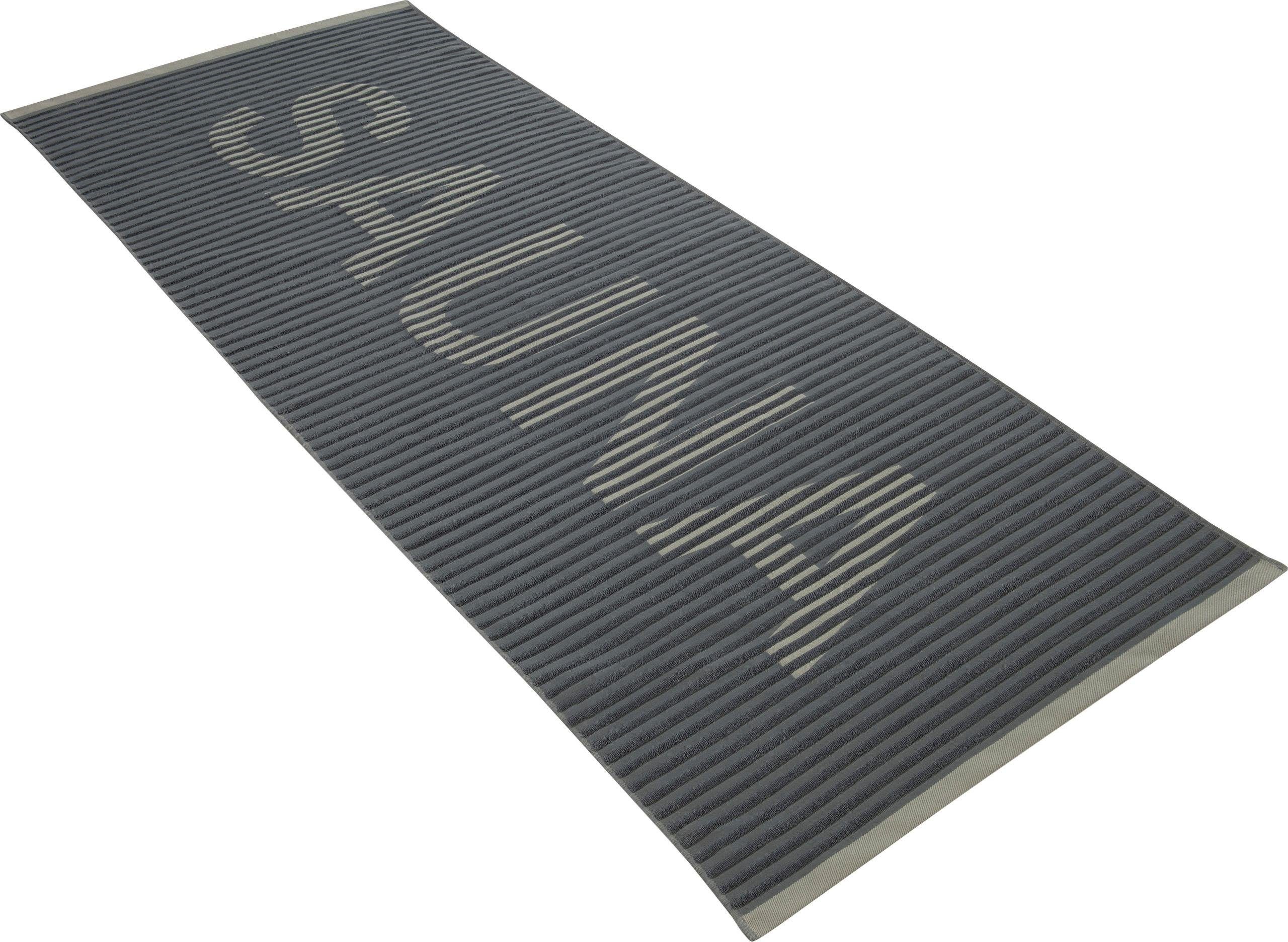 Vossen Saunatuch Camden, Walkfrottee (1-St), mit Hoch-Tief Wellenstruktur günstig online kaufen