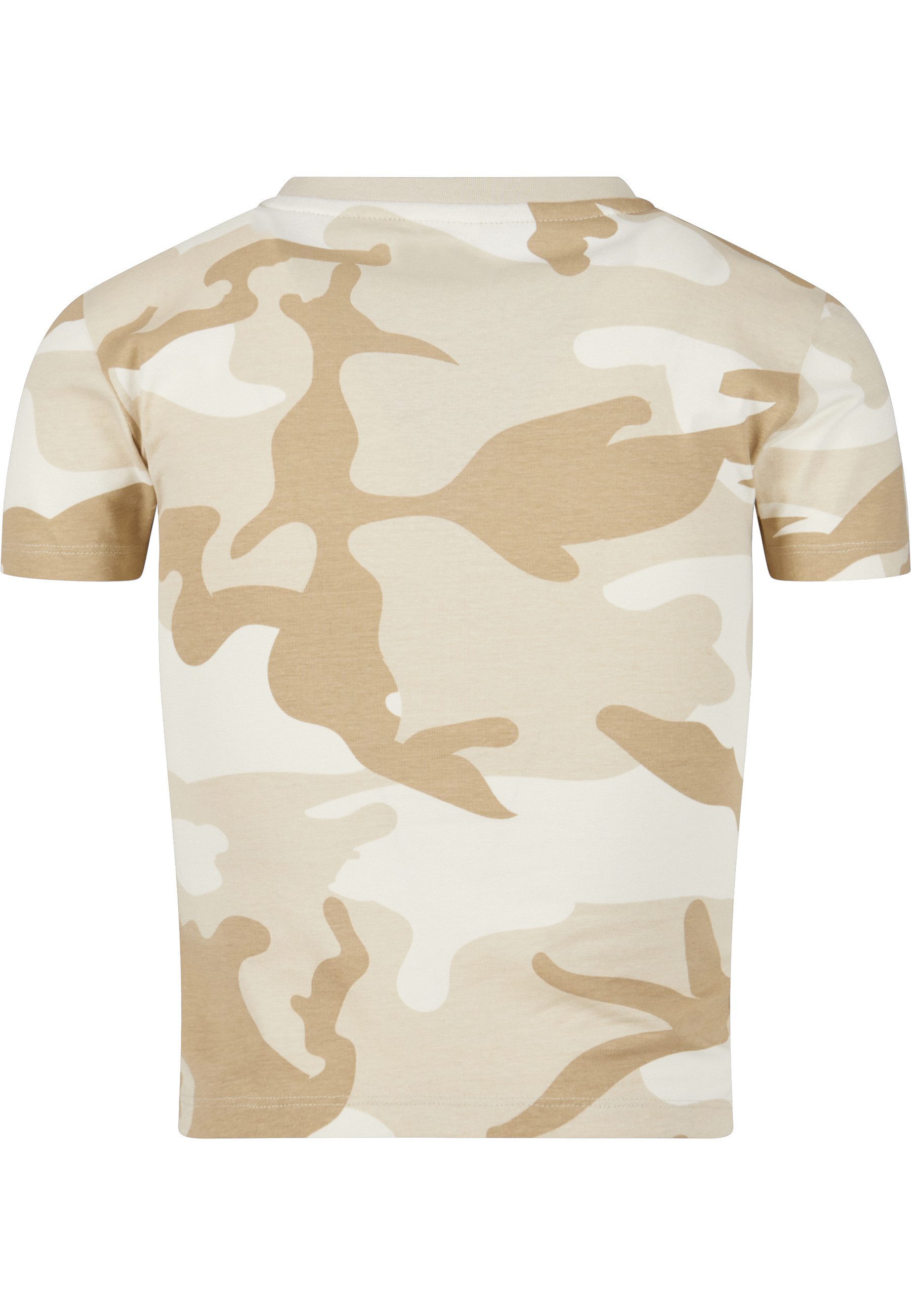 URBAN CLASSICS T-Shirt Urban Classics Damen Ladies Cropped Camo Tee (1-tlg)