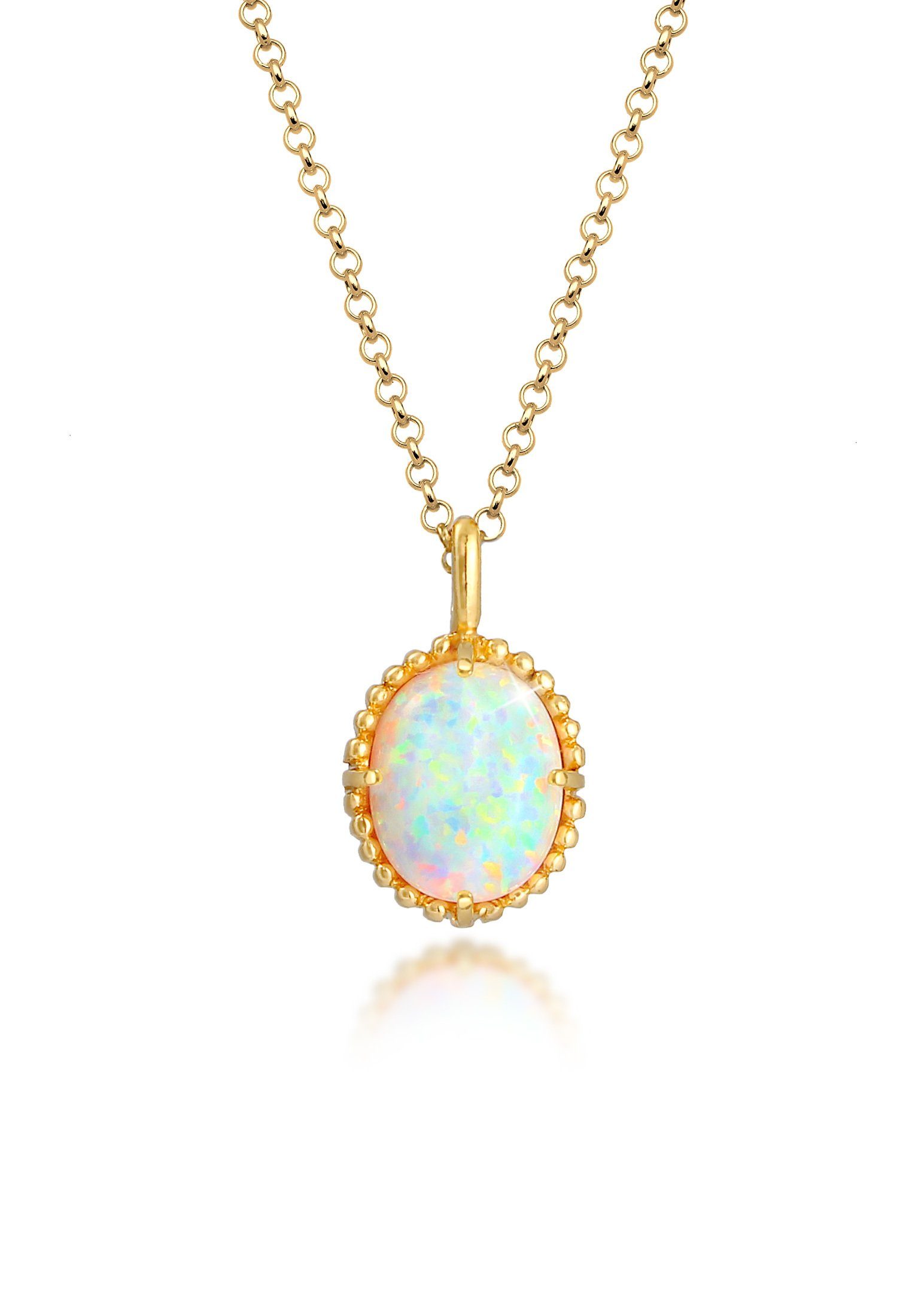 Elli Kette mit Anhänger Anhänger Opal günstig online kaufen