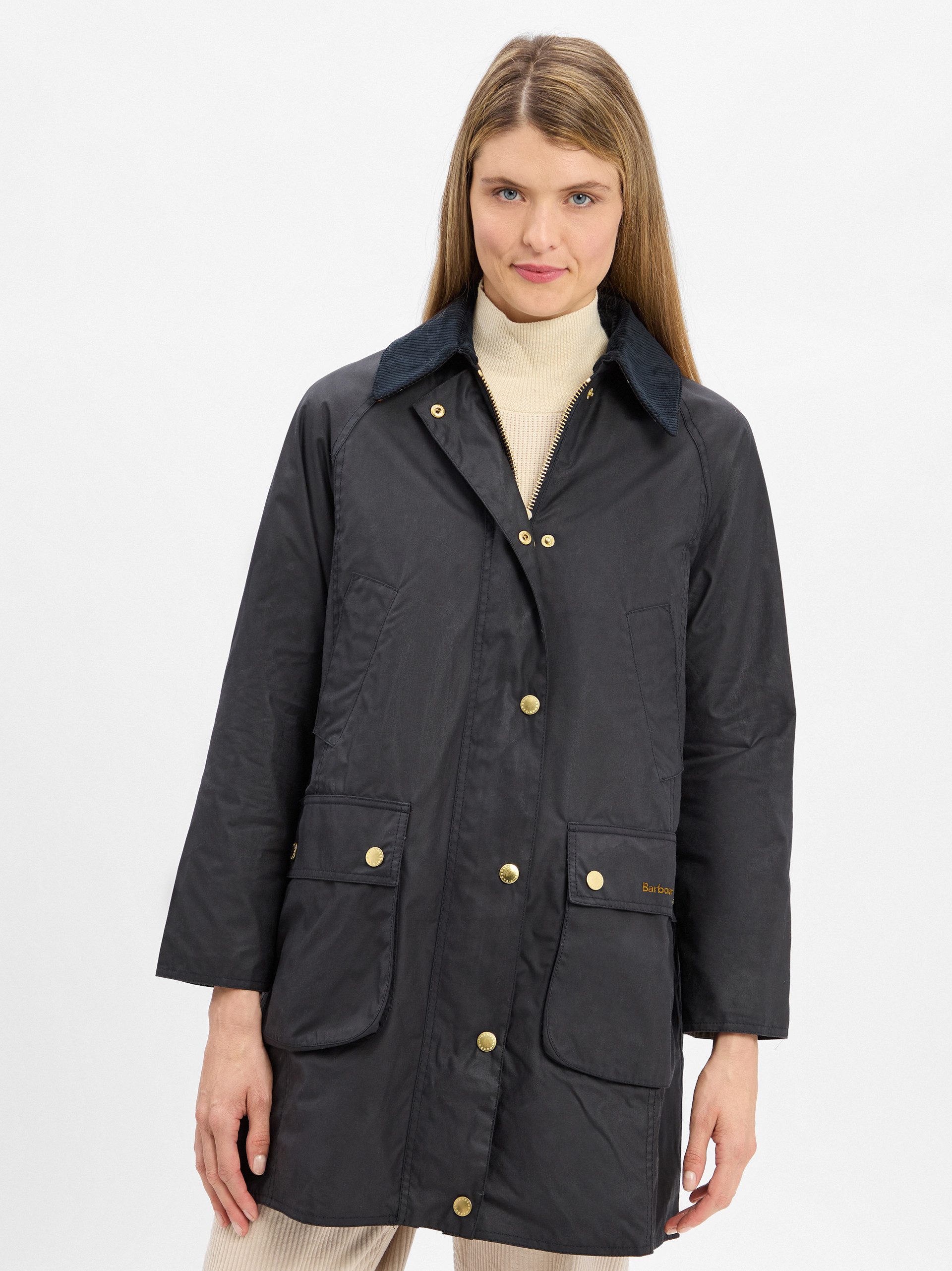 Barbour Kurzmantel Long Beadnell günstig online kaufen
