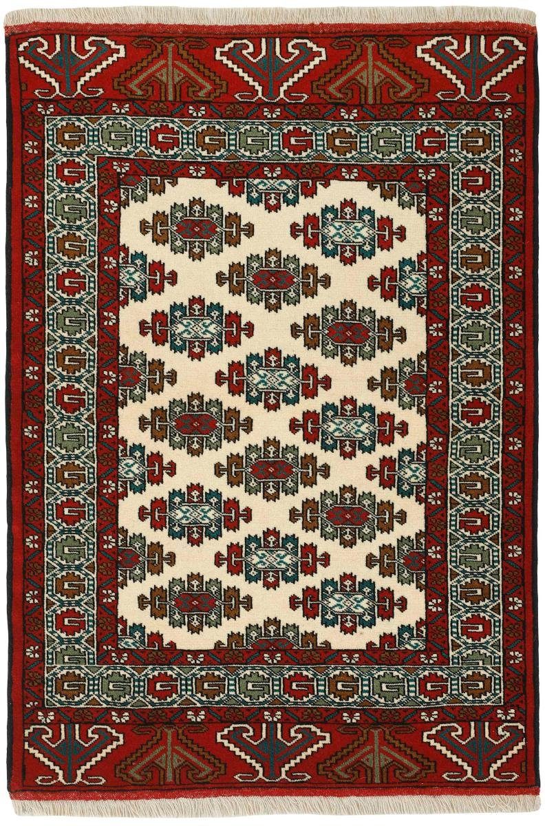 mm Höhe: / 6 104x146 Nain Handgeknüpfter Turkaman Orientteppich Perserteppich, Orientteppich rechteckig, Trading,