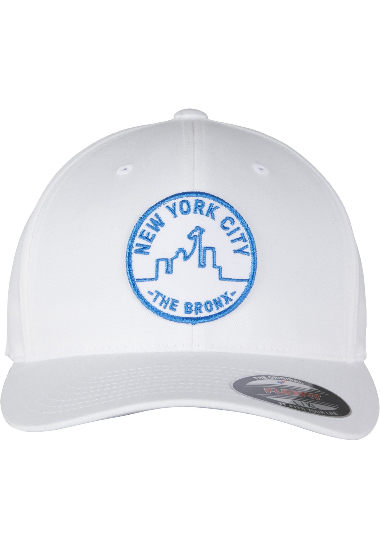 NYC Flexfit Merchcode Bronx Herren Flex Emblem Cap