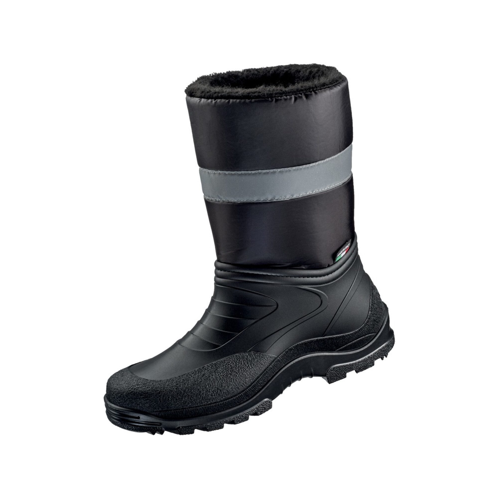 Feldtmann Winterschlupfstiefel Skagen Gr.41 schwarz PVC/Nyl.m.Reflexstreifen Sicherheitsstiefel