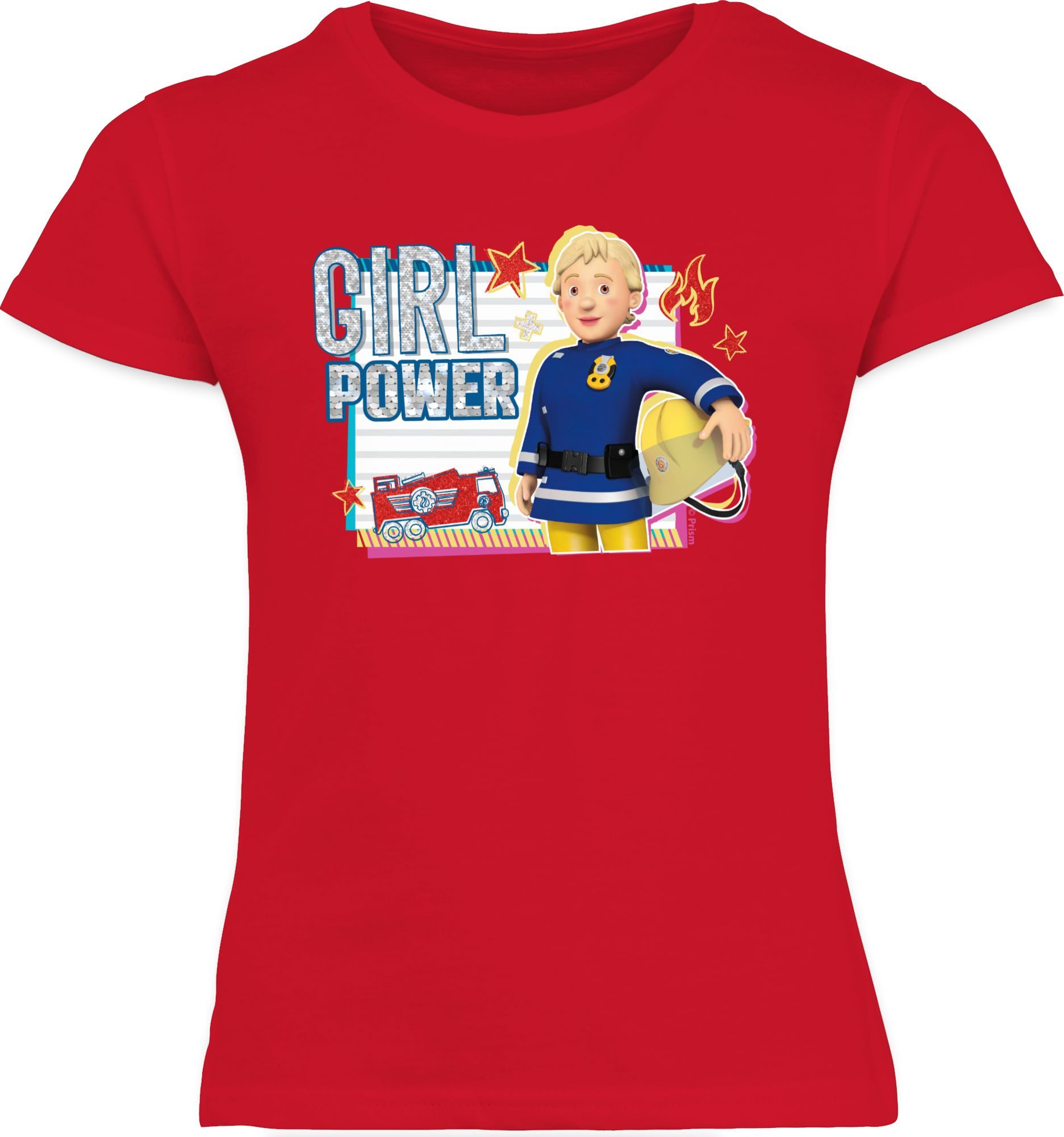 Shirtracer T-Shirt Girl Power - Penny Feuerwehrmann Sam Mädchen