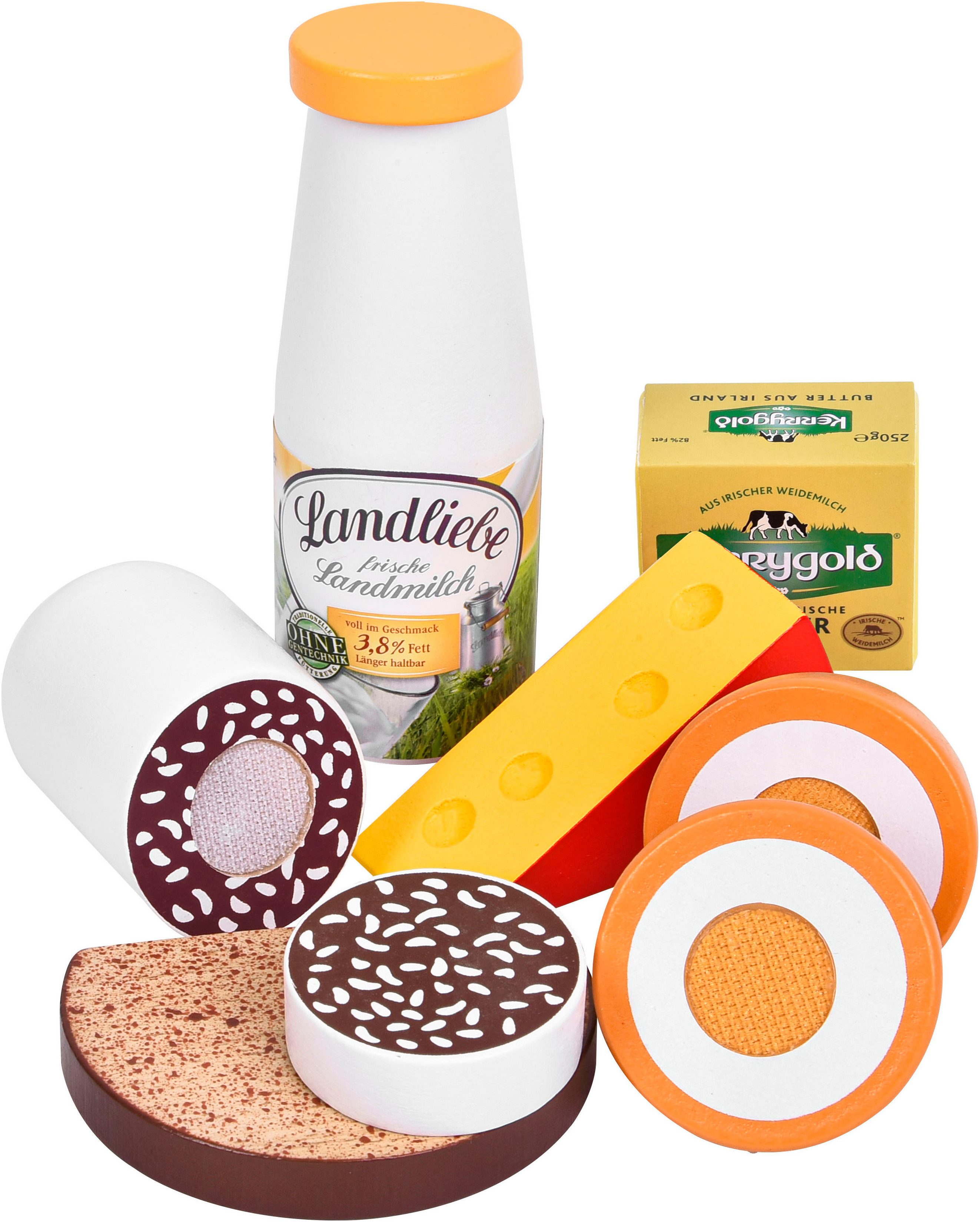 Tanner Spiellebensmittel Picknick Artikel im schönen Baumwollsäckchen
