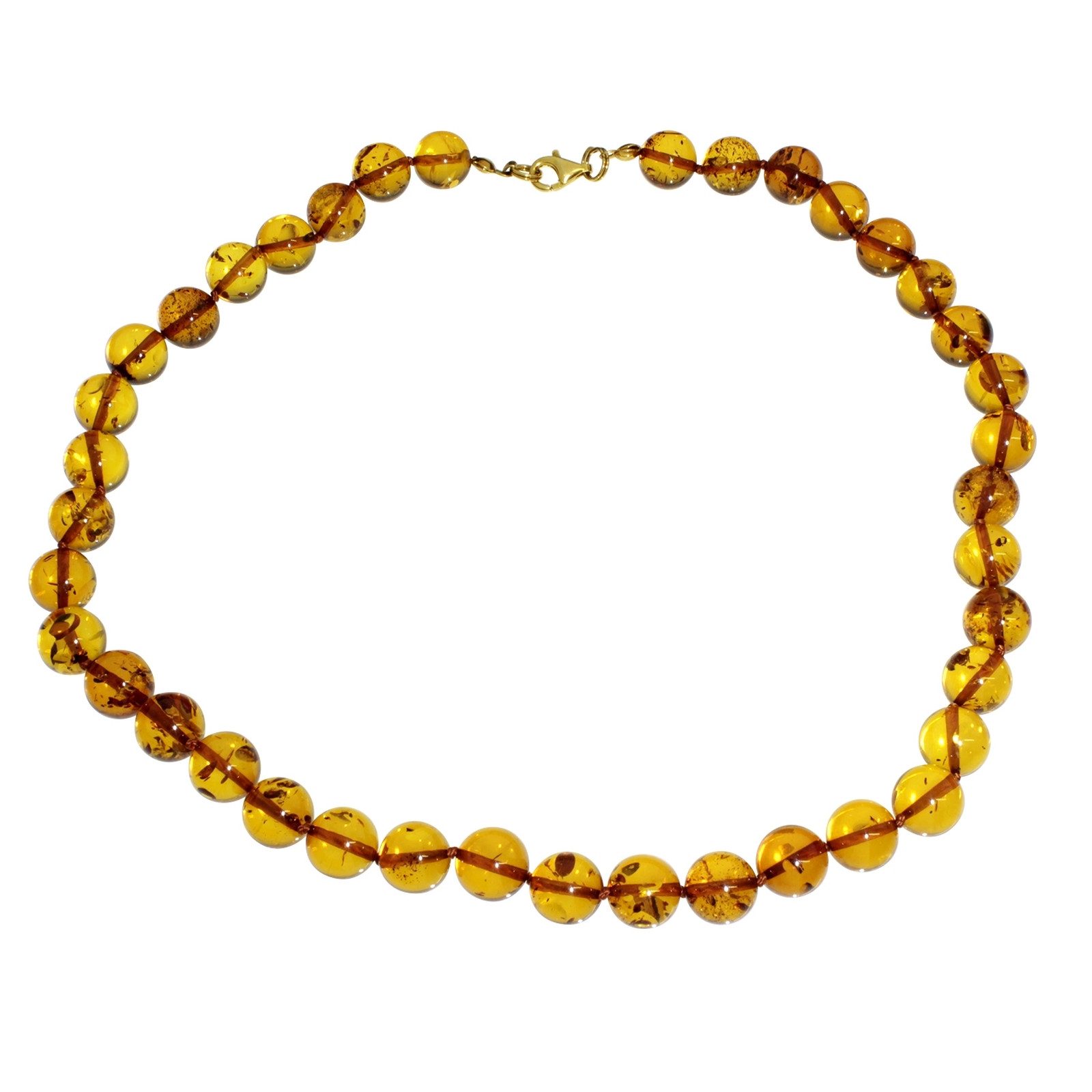 OSTSEE-SCHMUCK Gliederkette Ostsee-Schmuck Kette Kugel 10 mm Kette Kugel 10 mm (1-tlg)