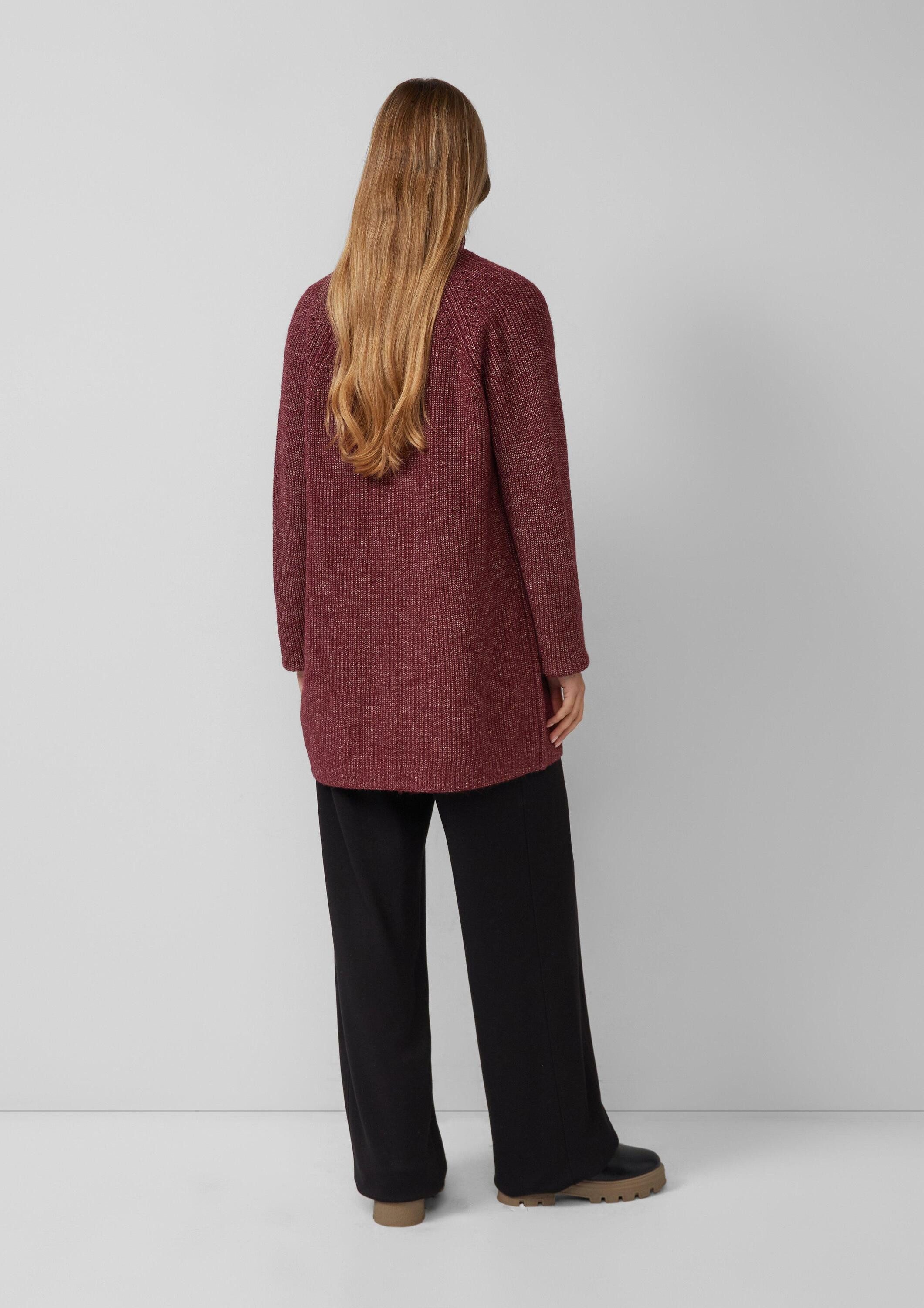 s.Oliver Cardigan Strickjacke Strukturierter Cardigan im Relaxed Fit