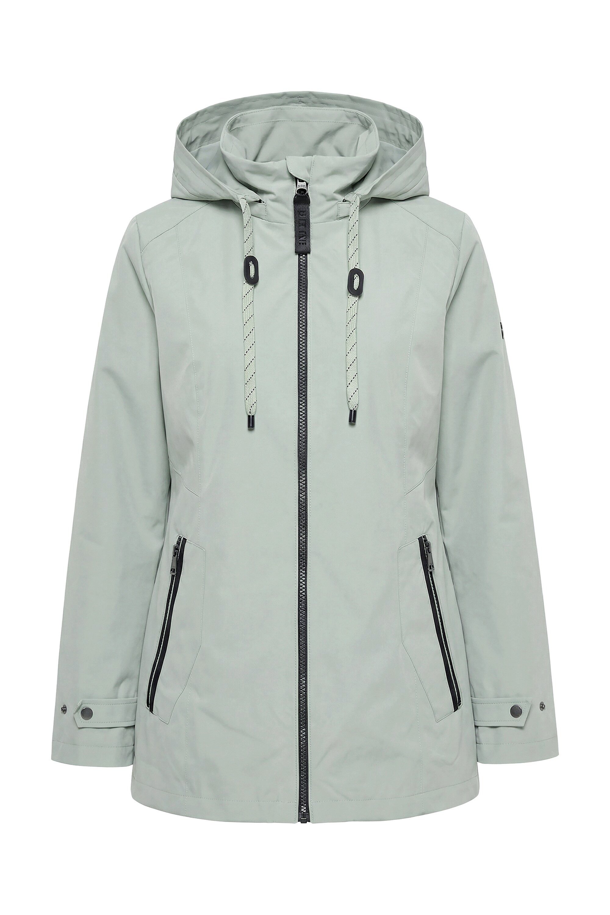 Ulla Popken Funktionsjacke HYPRAR Funktionsjacke A-Linie wasserabweisend günstig online kaufen