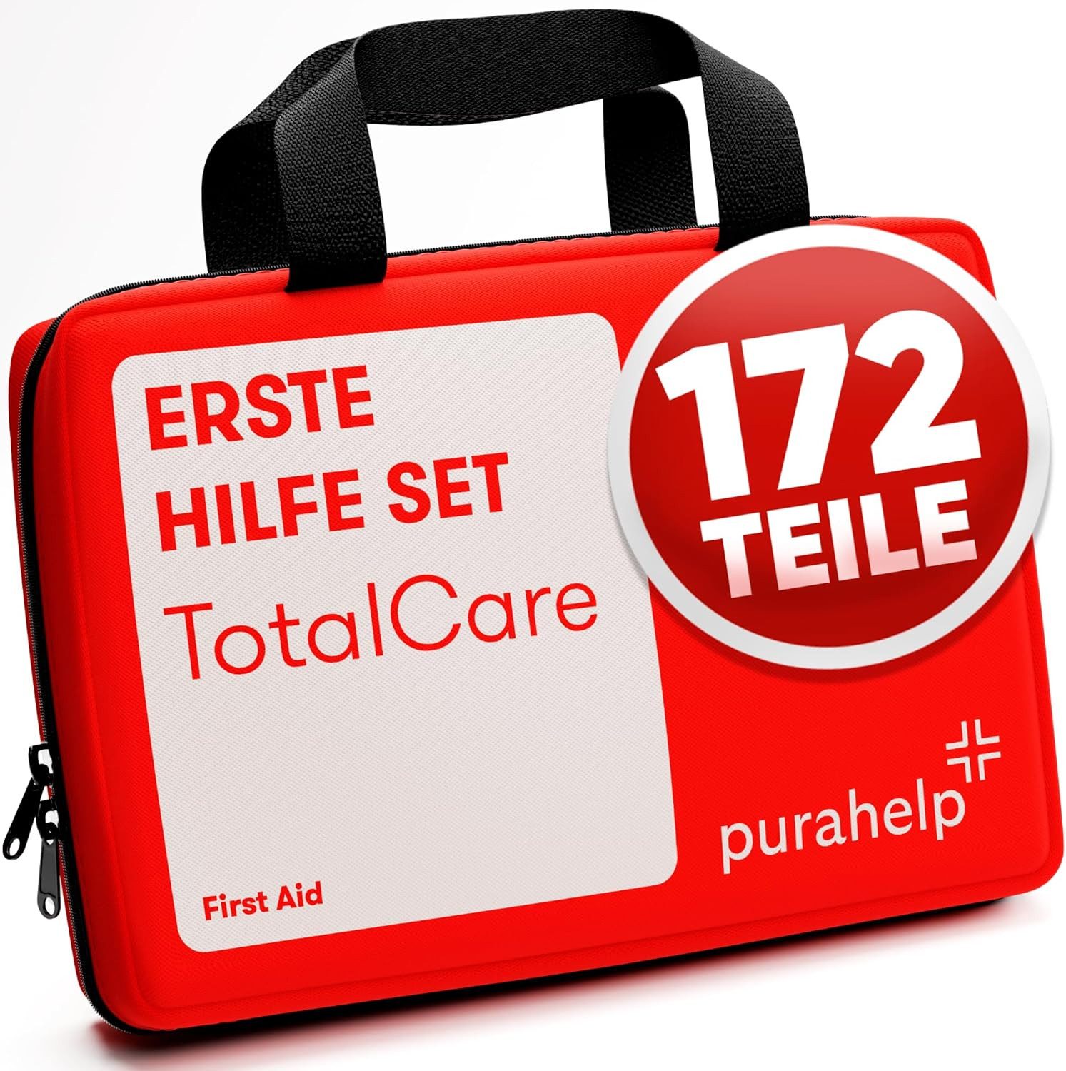 Erste-Hilfe-Set 172 Teile für Zuhause, im Büro oder Unterwegs